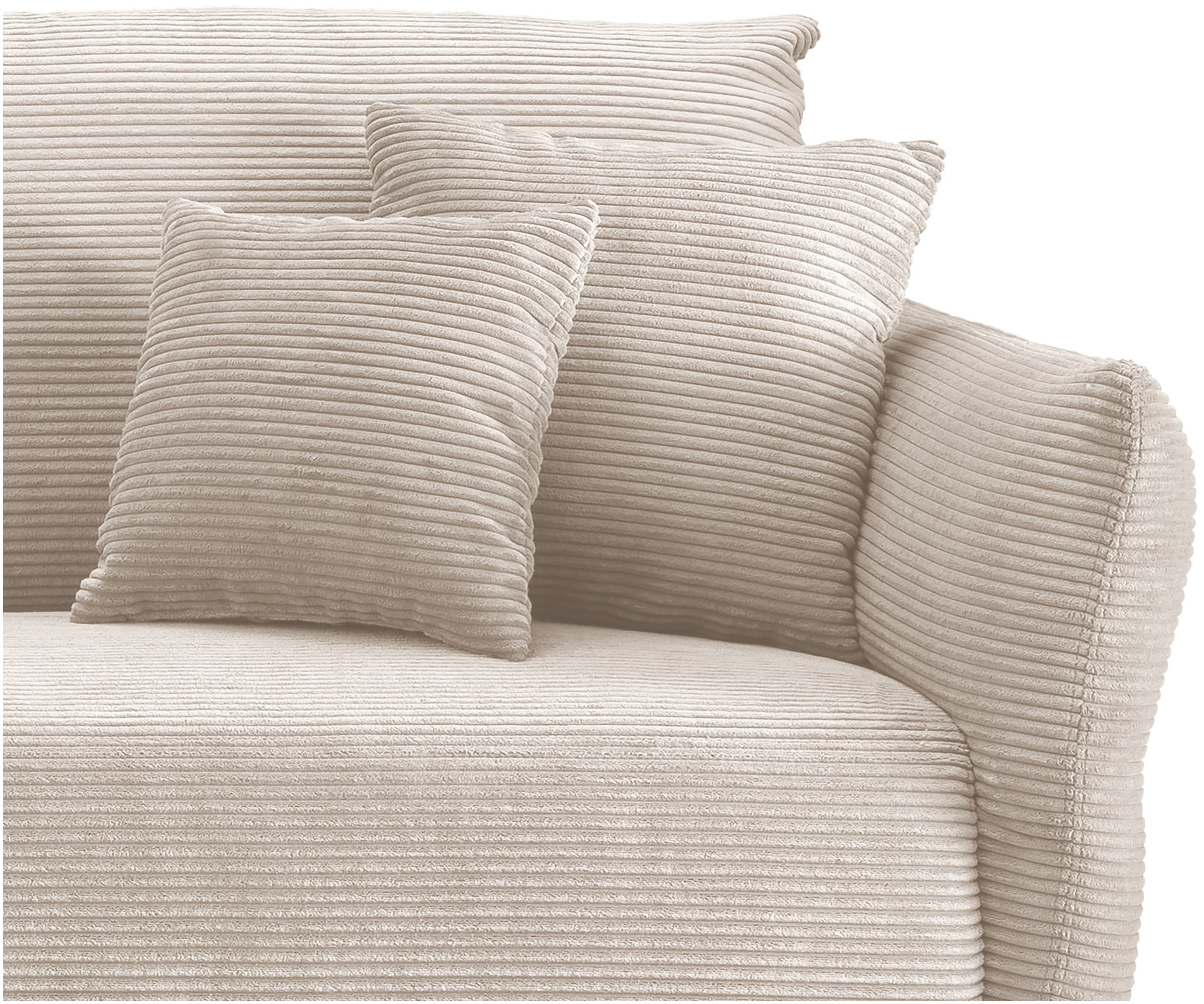 Home affaire 3-Sitzer »Vanilla« Armlehnenfunktion