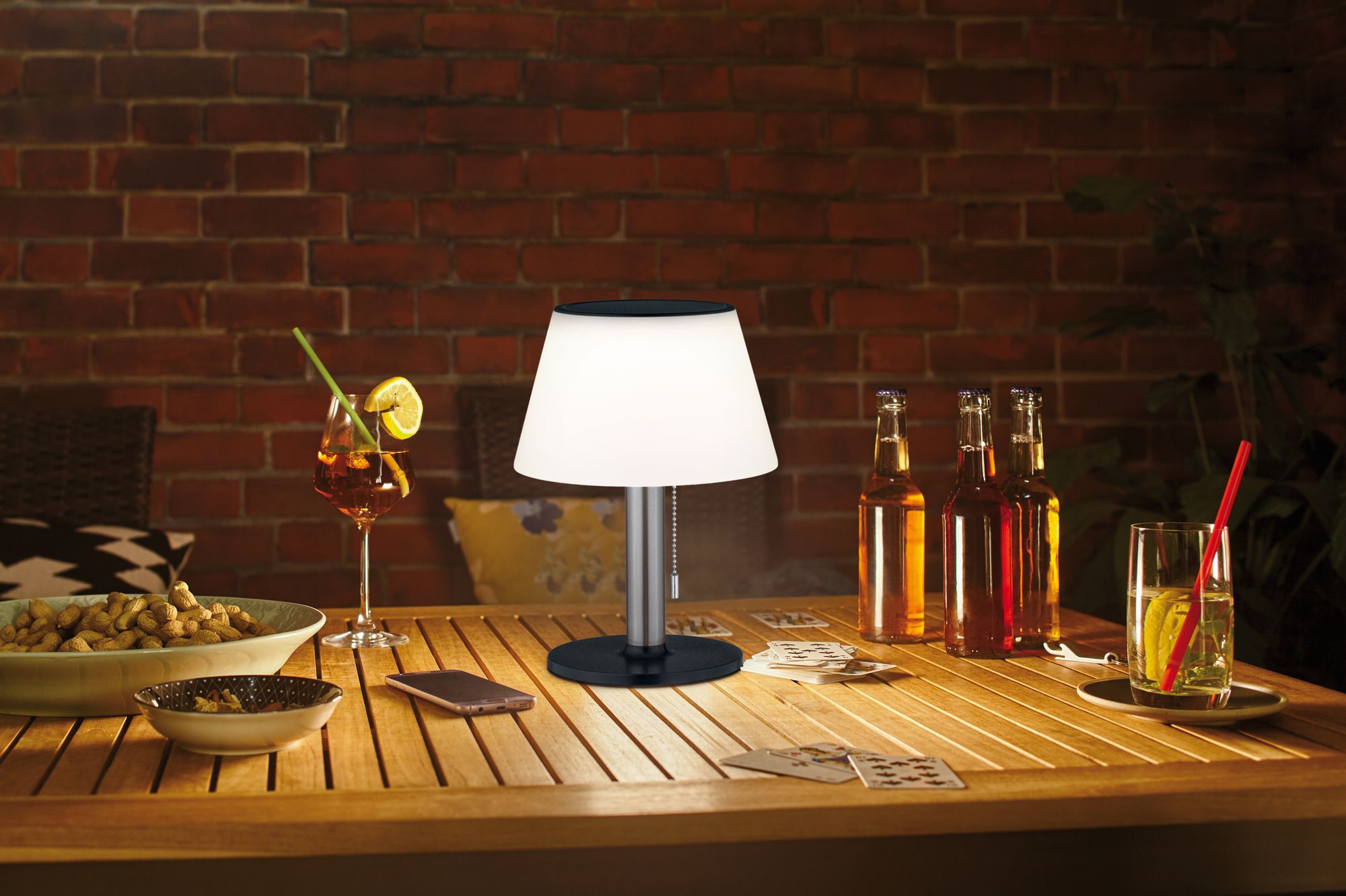 Paulmann LED Außen-Tischleuchte »Lillesol«, flammig-flammig, Raten Solar, kaufen dimmbar LED-Board, 1 auf