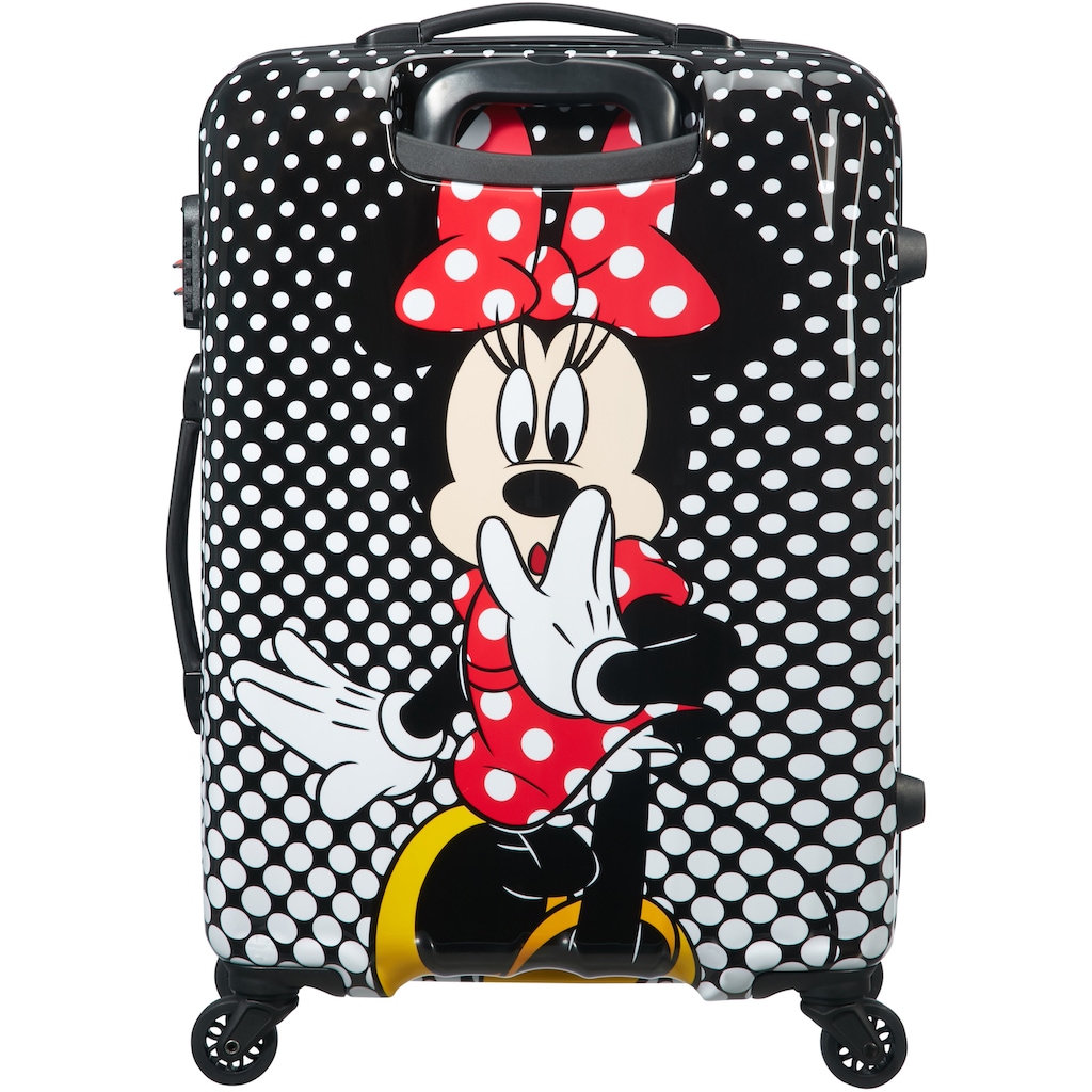 American Tourister® Hartschalen-Trolley »Disney Legends, Minnie Mouse Polka Dot, 65 cm«, 4 Rollen