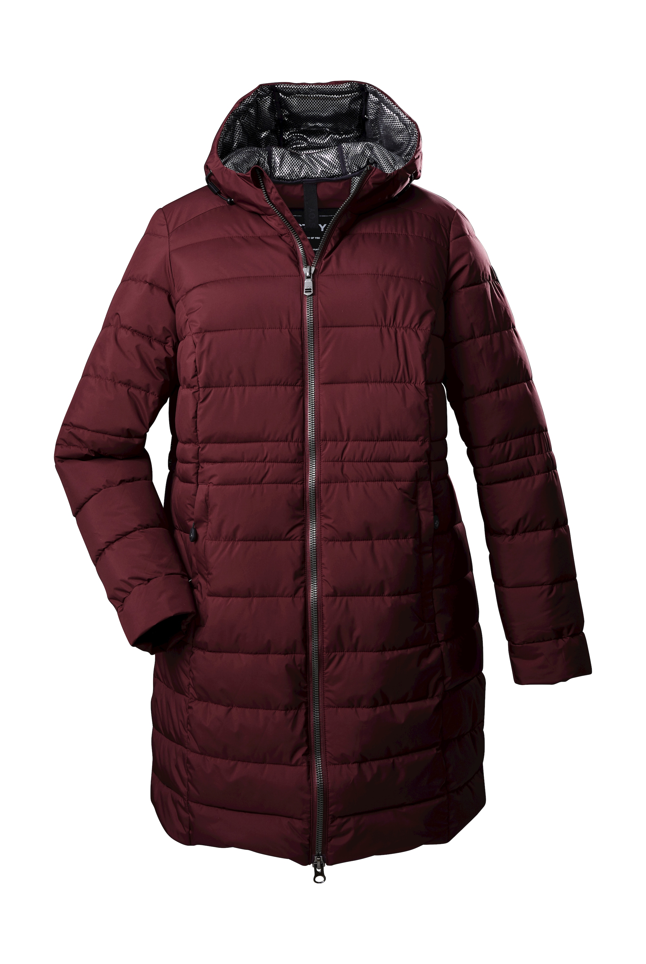 STOY Steppmantel »STW 12 WMN QLTD PRK«, STOY Damen Parka: warm, wasserabweisend, winddicht, umweltfreundlich