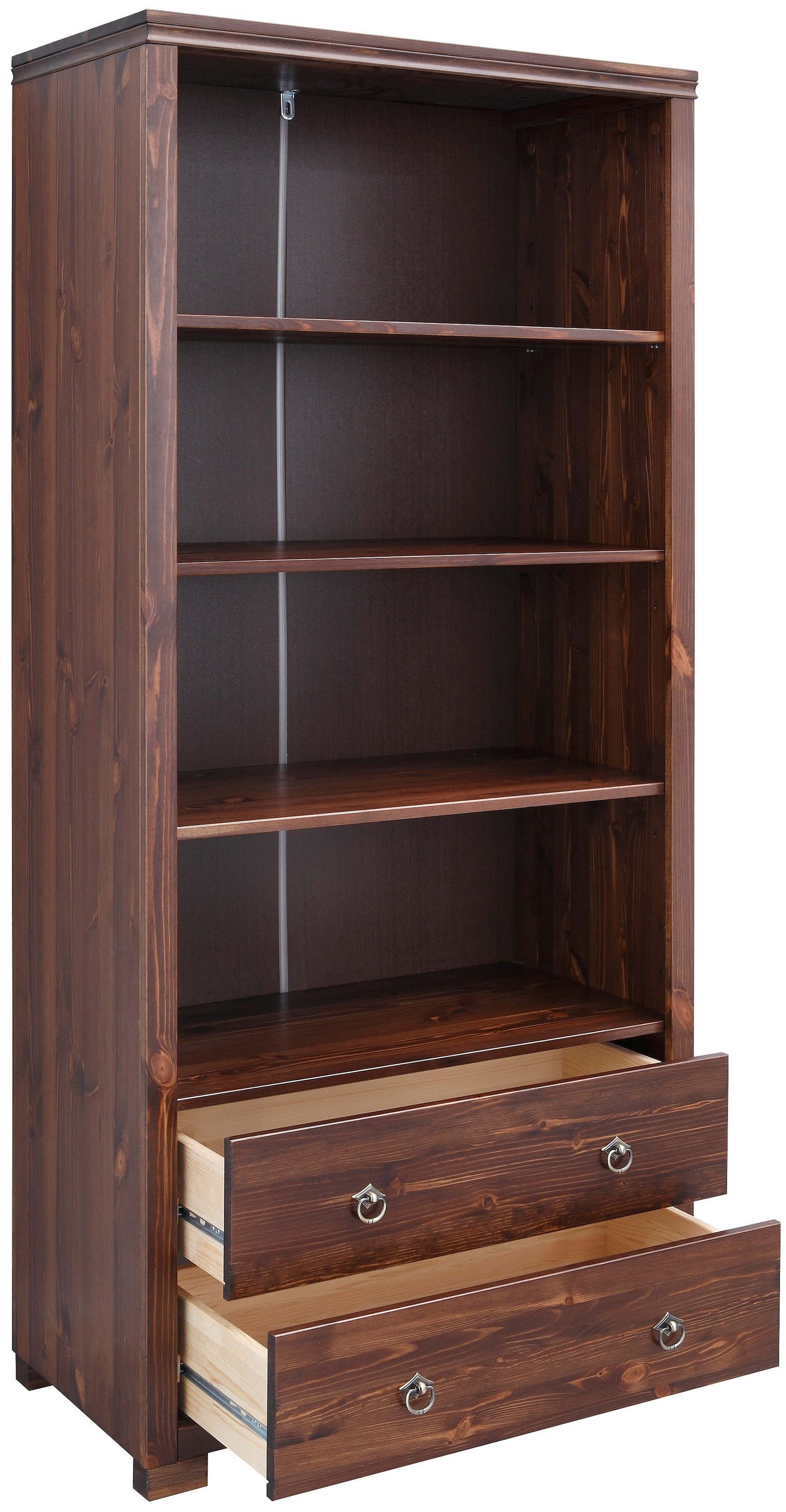 Home affaire Standregal »Gotland«, Breite 80 cm, Höhe 178 cm, aus massiver Kiefer, FSC®