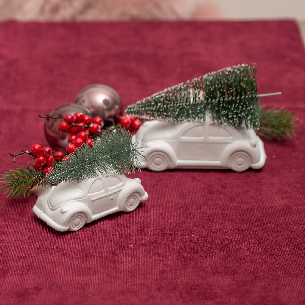 VALENTINO Wohnideen Weihnachtsfigur »CHRISTMAS CAR, Weihnachtsdeko«
