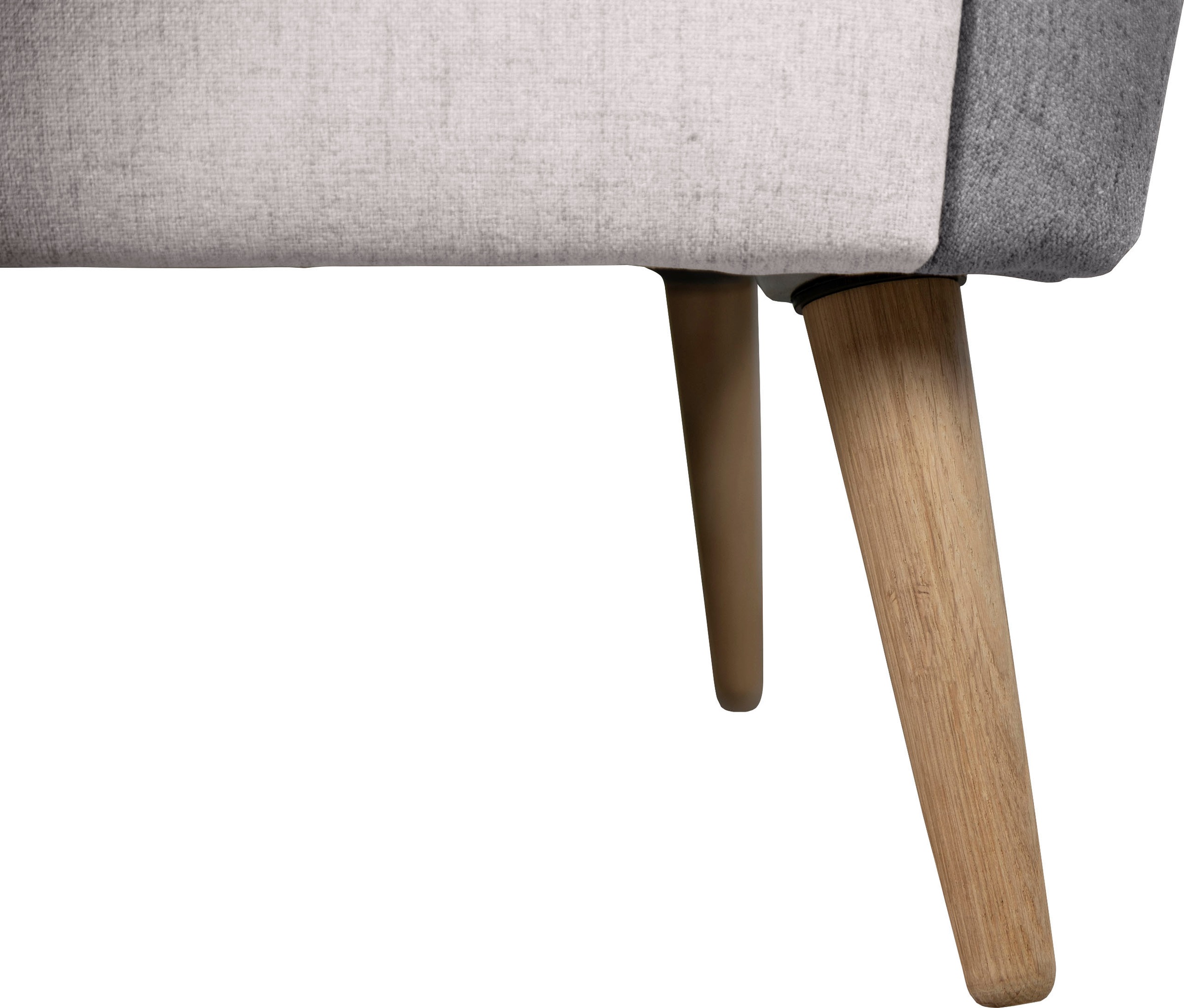 Guido Maria Kretschmer Home&Living Sessel »Salla Bezug Bouclé oder Struktur fein, Ohrensessel«, wahlweise mit oder ohne Hocker; großer Sessel: Maße B/T/H: 78/94/118cm