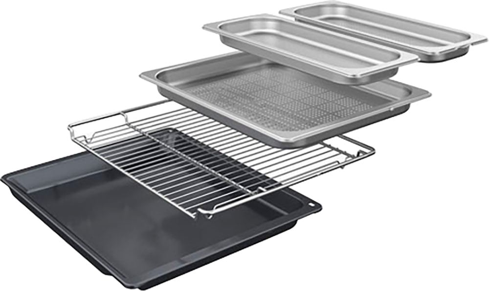 NEFF Dampfbackofen »C24FS31N0«, N 90, C24FS31N0, mit Teleskopauszug nachrüstbar, EasyClean®