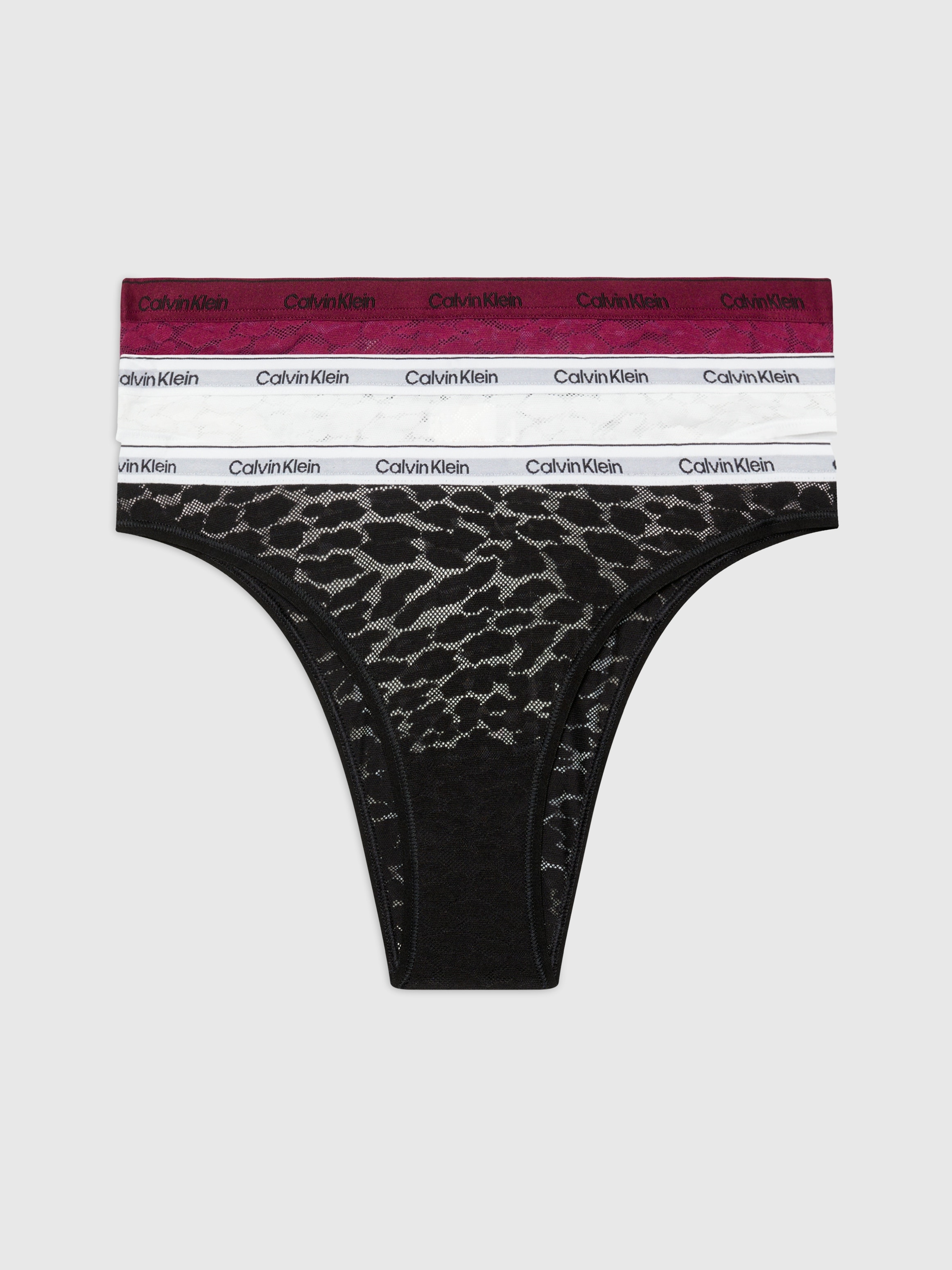 Calvin Klein Underwear Brasilslip »3 PACK BRAZILIAN (LOW-RISE)«, (Packung, 3 St., 3er-Pack), mit Logobund