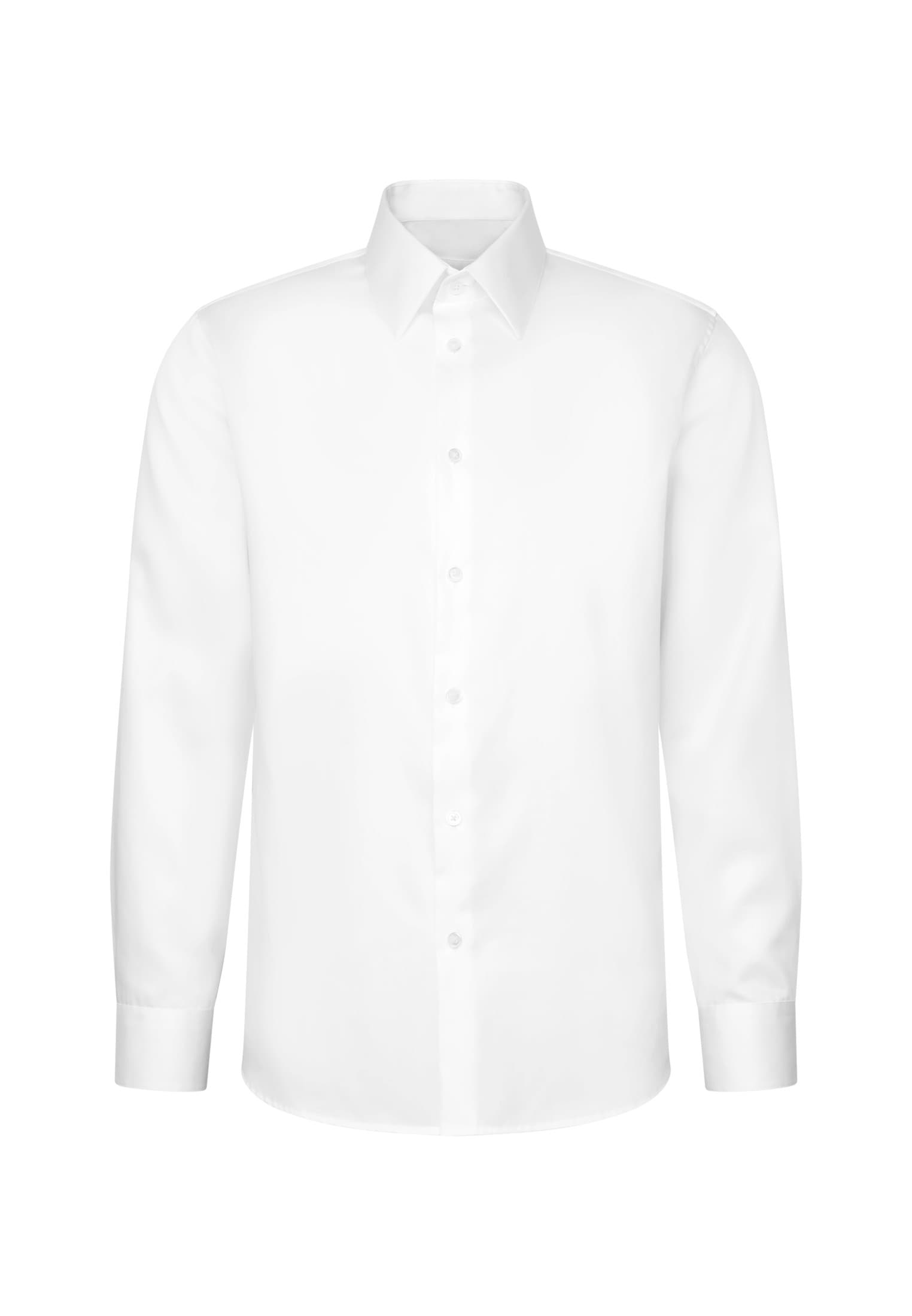 seidensticker Businesshemd »Schwarze Rose« Relaxed 1/1 Kentkragen Uni