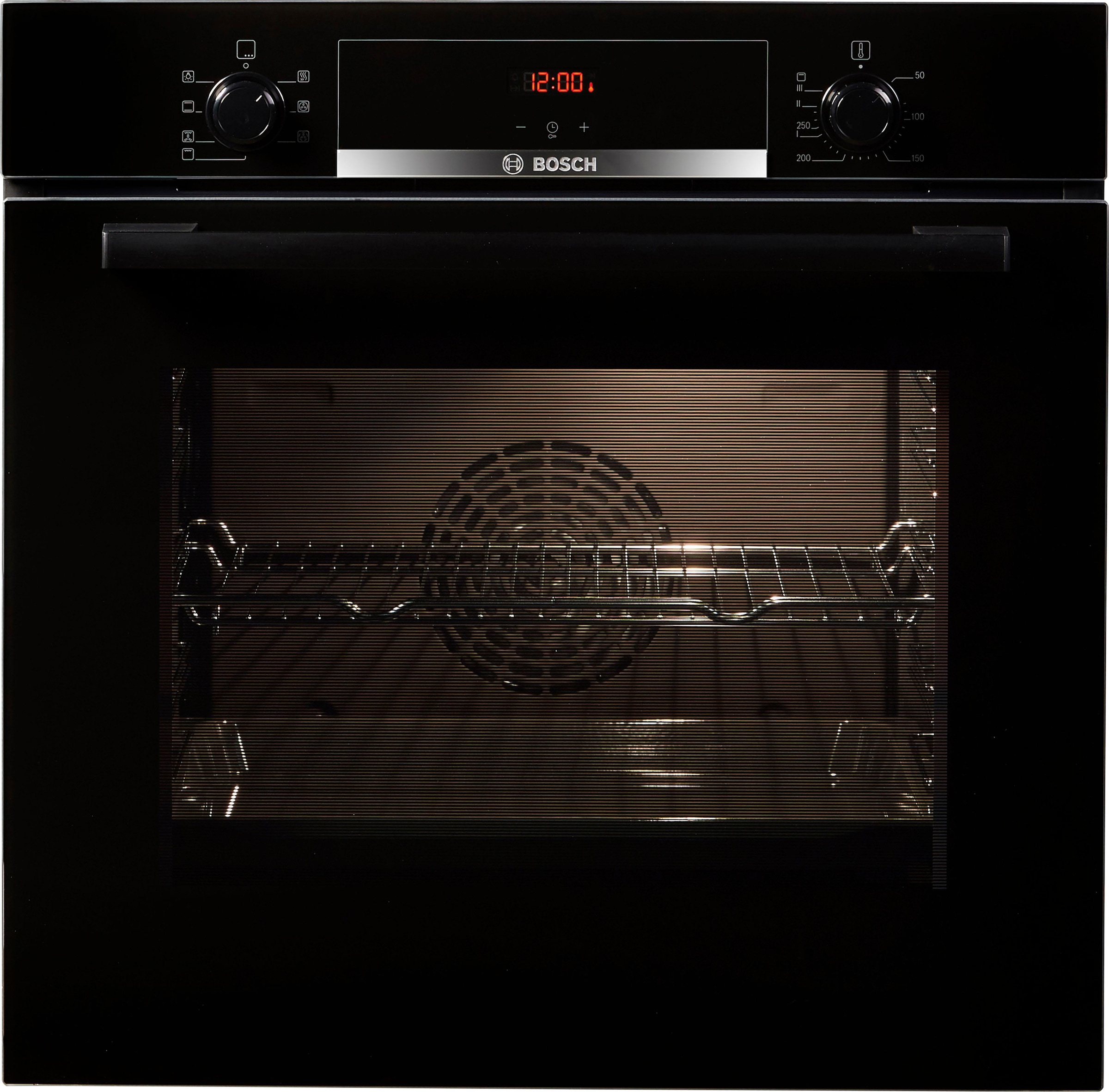 4. Bild von BOSCH Einbaubackofen »HBA533BB1«, 4, HBA533BB1, mit Teleskopauszug nachrüstbar, ecoClean Direct