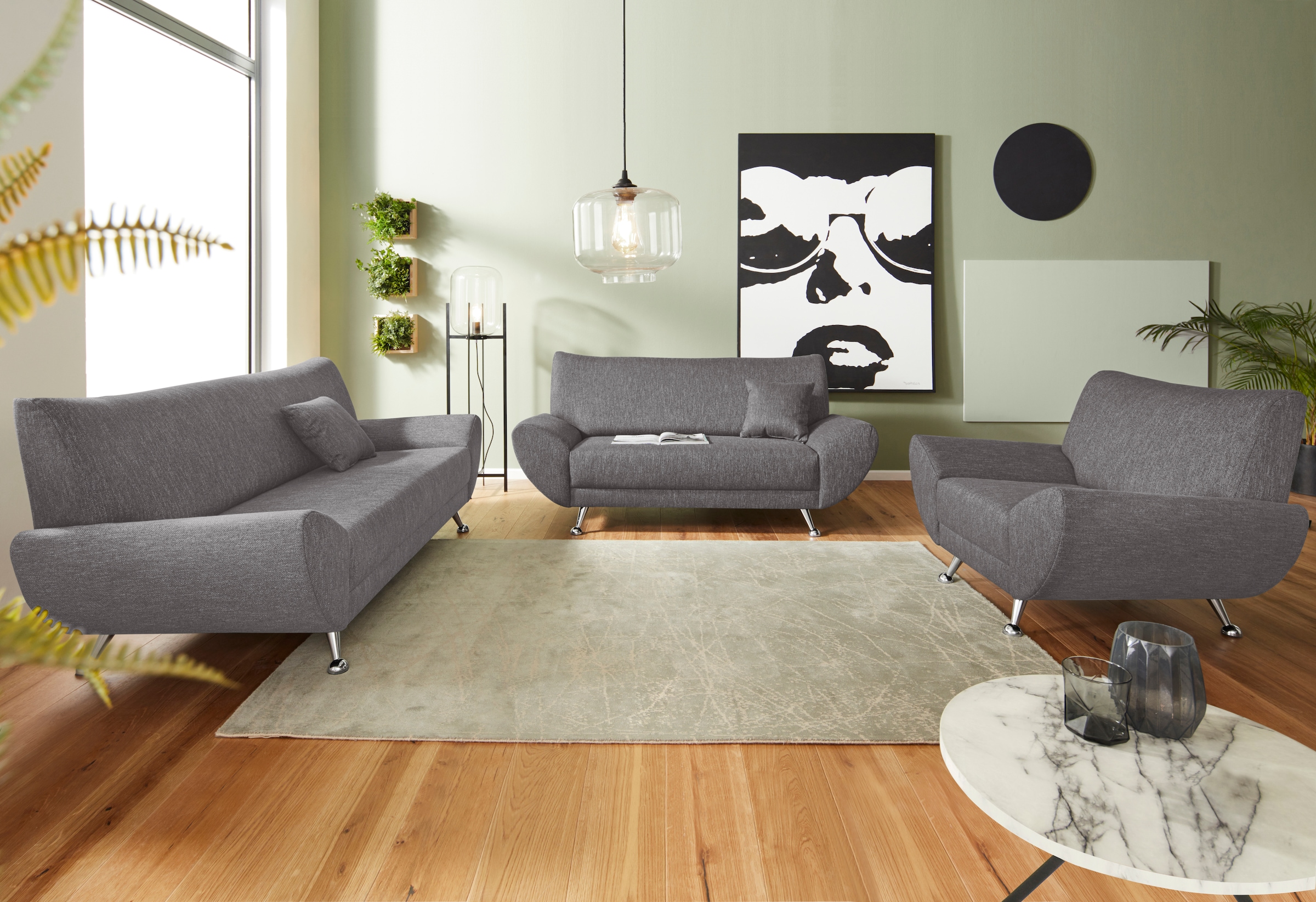 Home affaire Polstergarnitur »Saltare elegant und komfortabel, OTTOs Choice günstig online kaufen