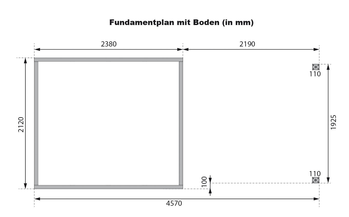 Karibu Gartenhaus »Jupiter 3«, in verschiedenen Farben, mit Anbaudach 2,35 m breit