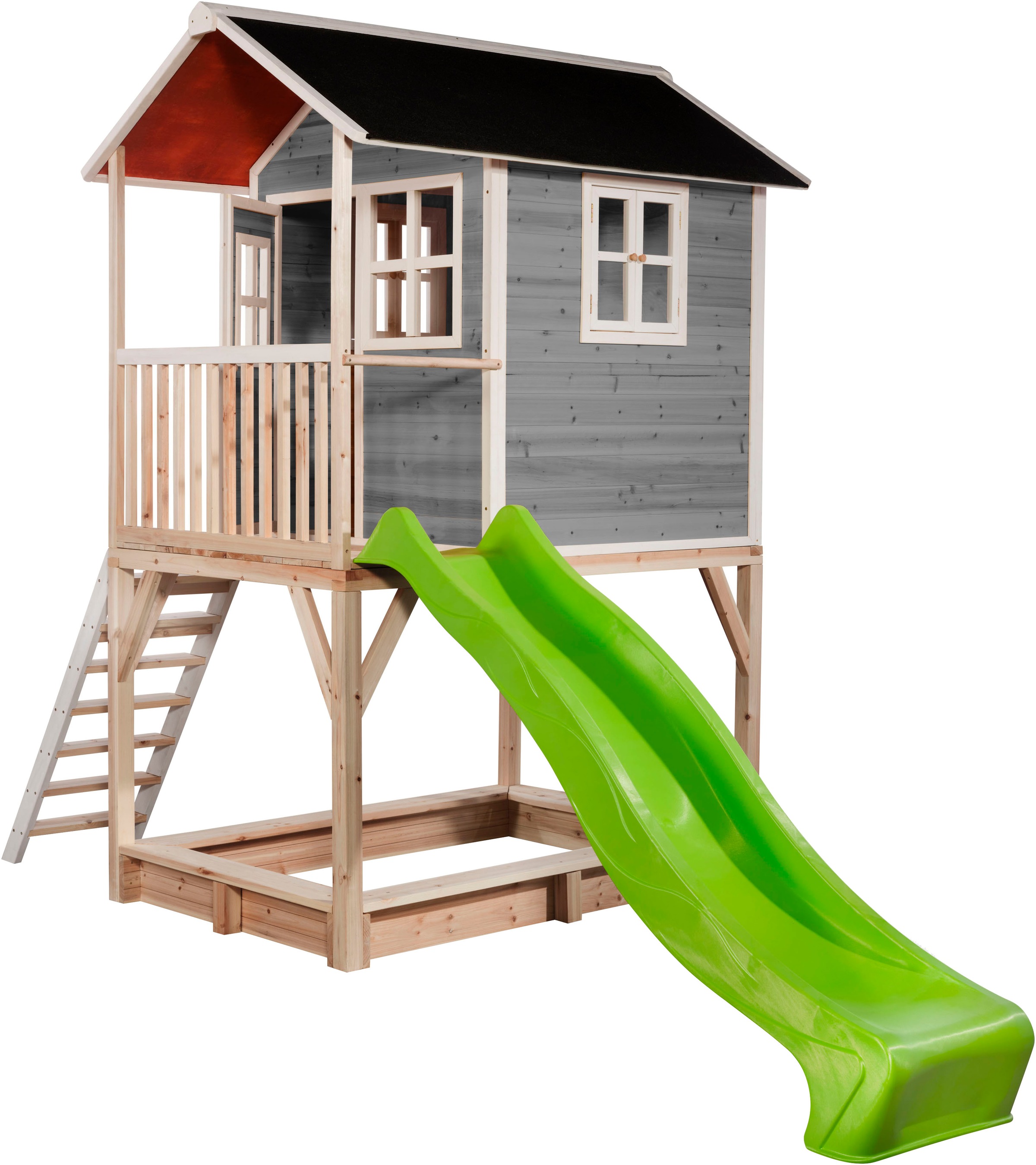 EXIT Spielhaus »Loft 700, grau«, FSC® - schützt Wald - weltweit