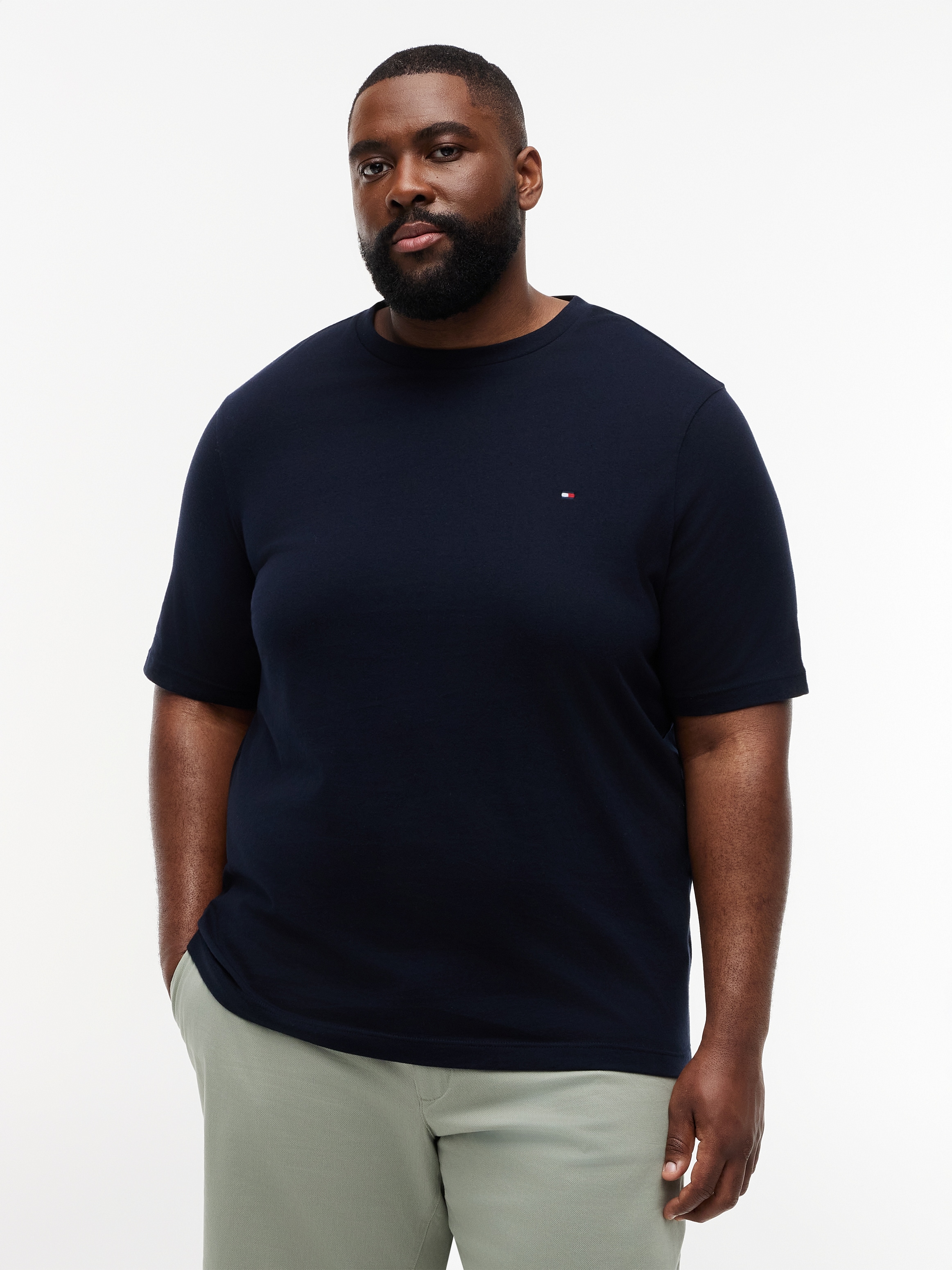 Tommy Hilfiger Big & Tall T-Shirt »BT-ESS SEASONAL REGULAR SOLID« Große Größen