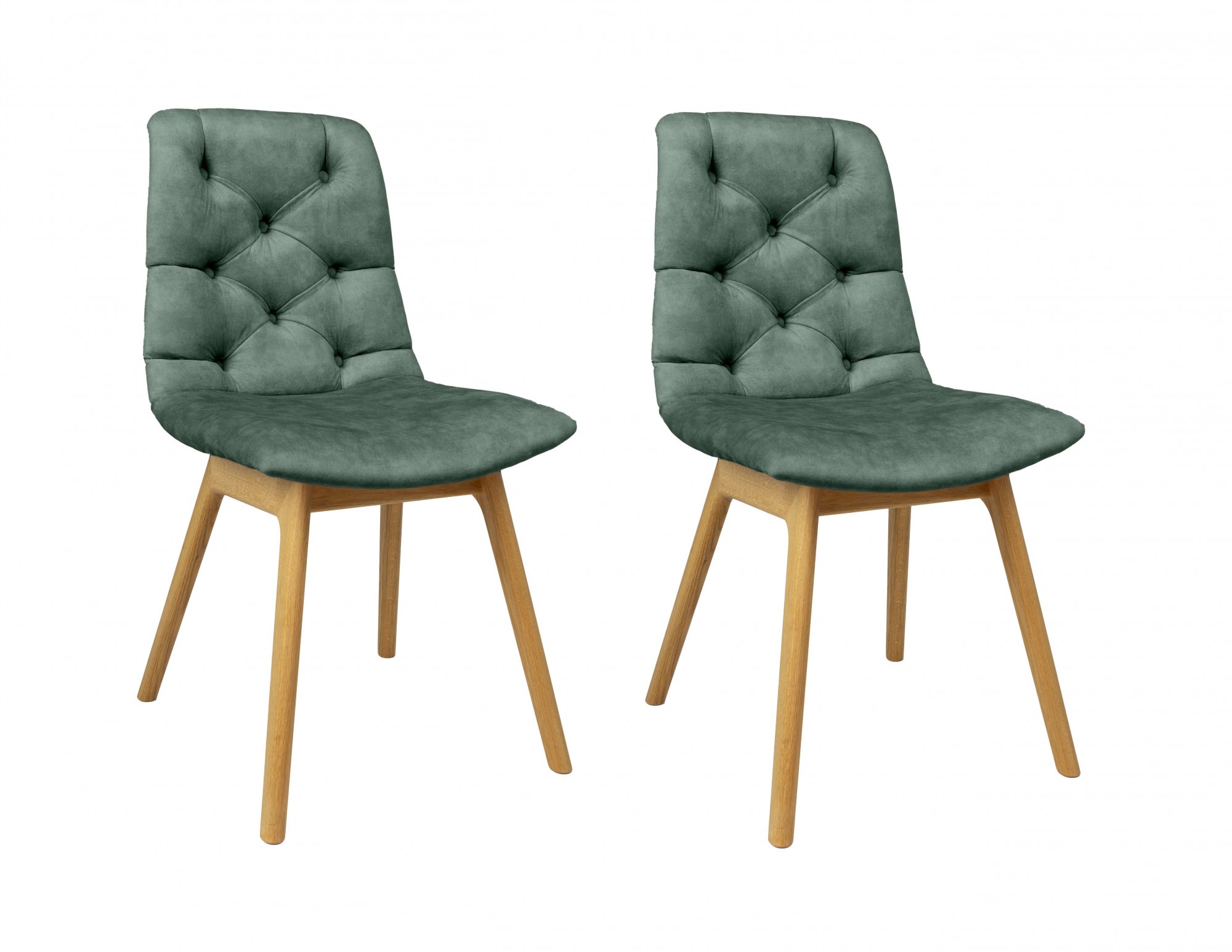 andas 4-Fußstuhl »Ramon« (Set) 2 Stk.mit Massivholzbeinen, verschiedene Sto günstig online kaufen