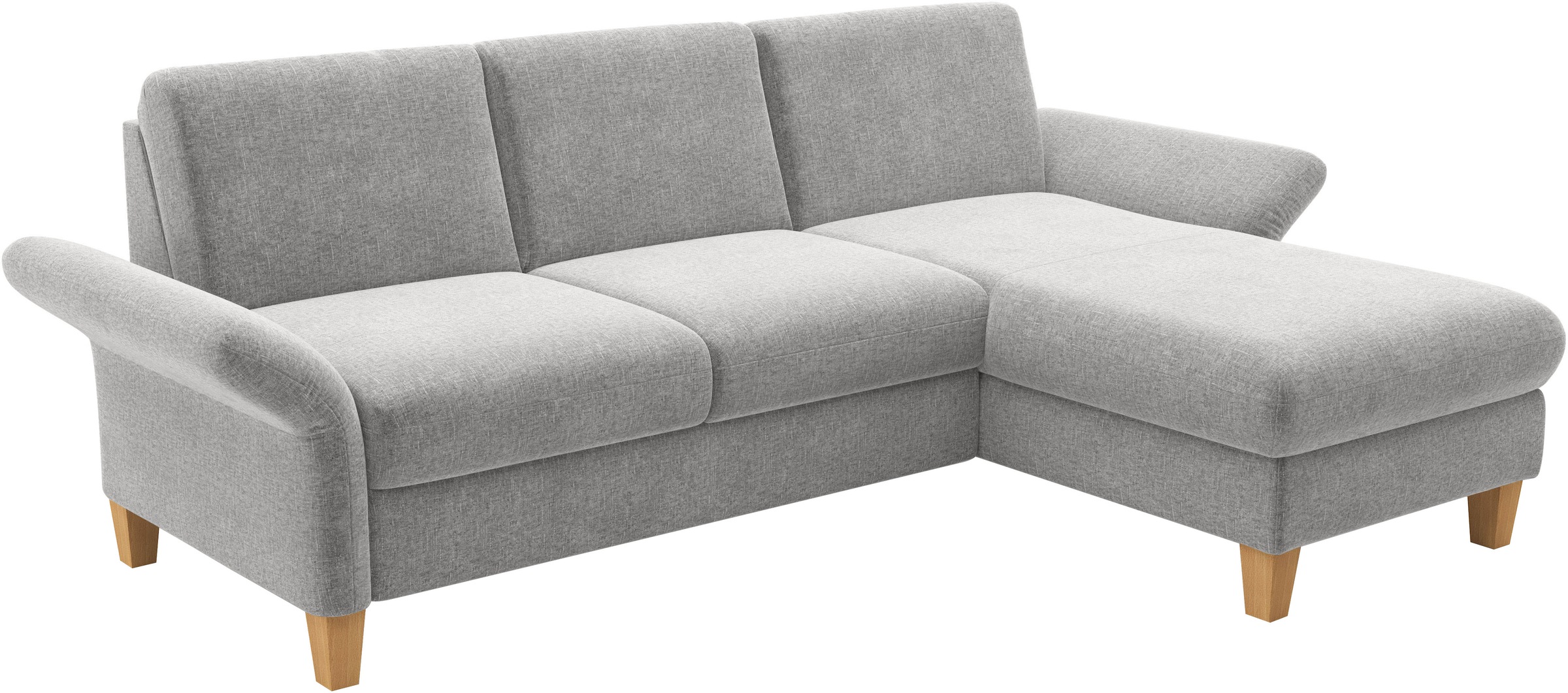 Home affaire Ecksofa »Rochelle, L-Form«, wahlweise mit Armteilverstellung, Bettfunktion und Bettkasten