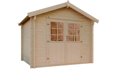 Kiehn-Holz Gartenhaus »Elmauberg«, aus naturbelassenem Fichtenholz online  kaufen