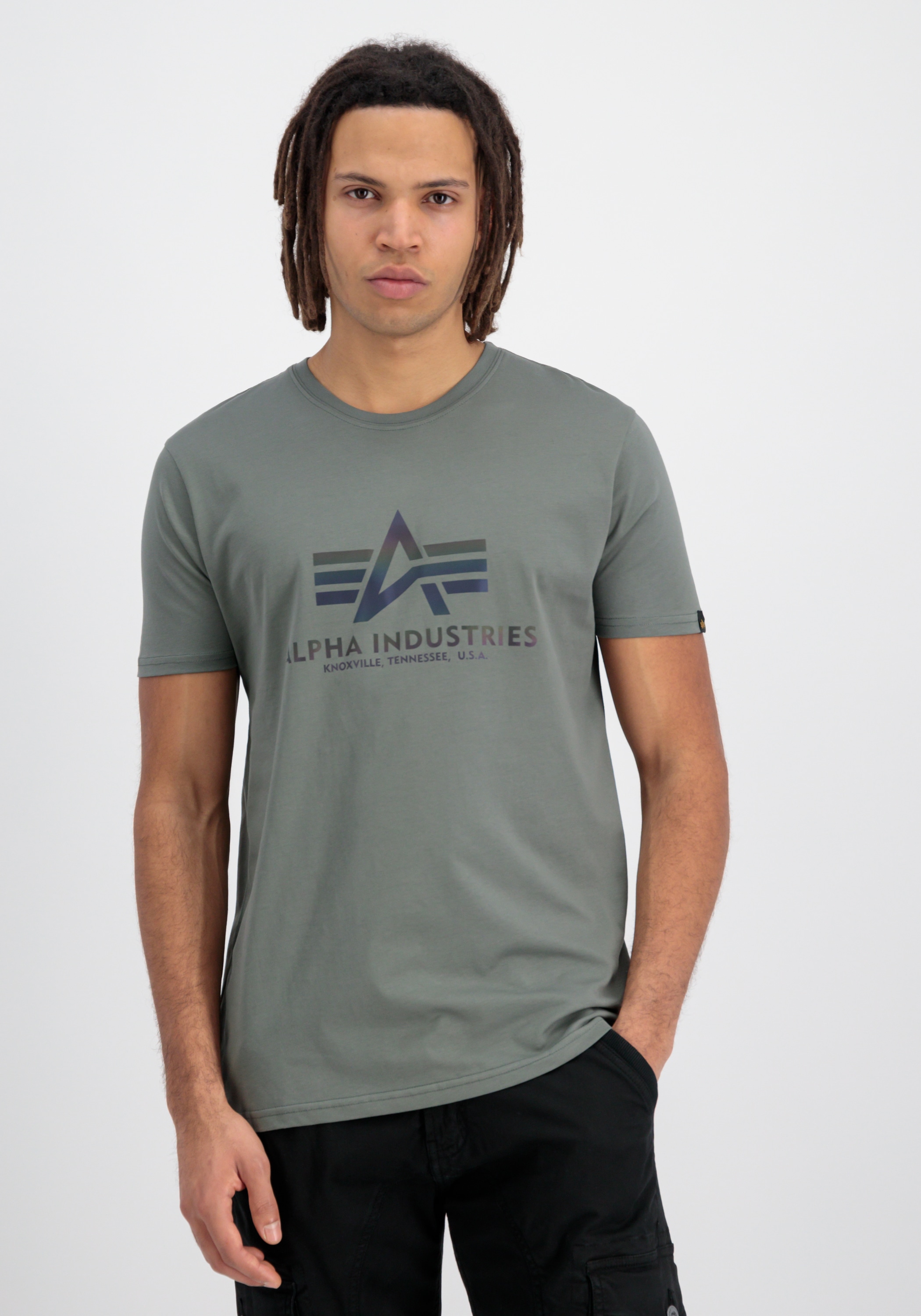 Alpha Industries T-Shirt »Alpha Industries Men - T-Shirts Basic T Rainbow  Ref.« online bei