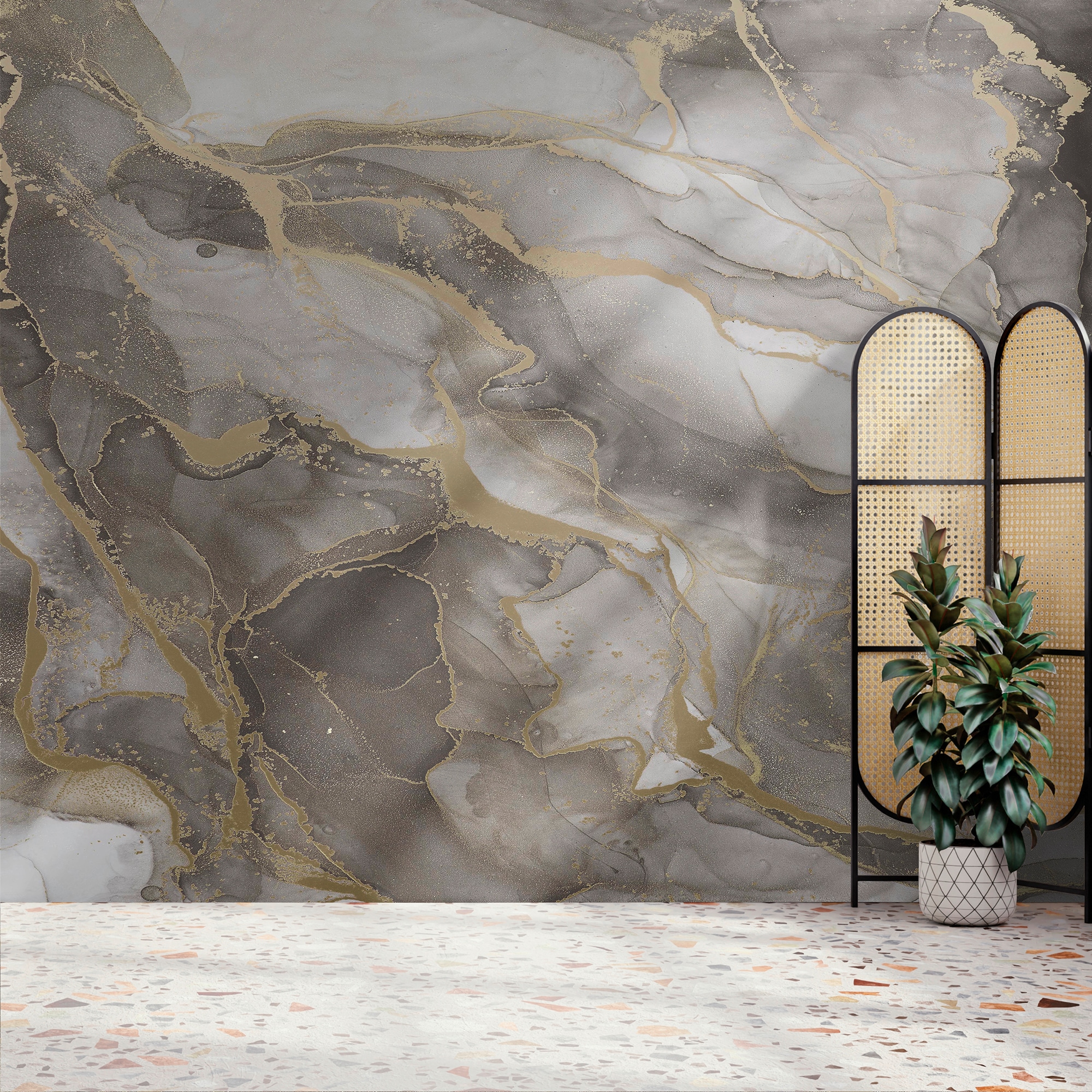 Art for the home Fototapete »Marmor«, Steinoptik, Design Tapeten