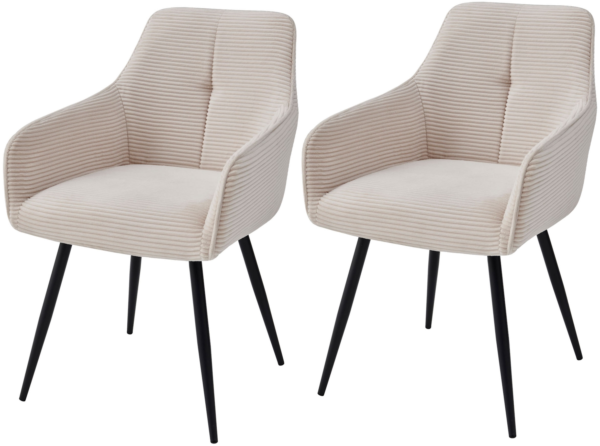 HELA Armlehnstuhl »VERONA« (Set) 2 Stk.Sessel, Federkorb, Rundrohrgestell, günstig online kaufen