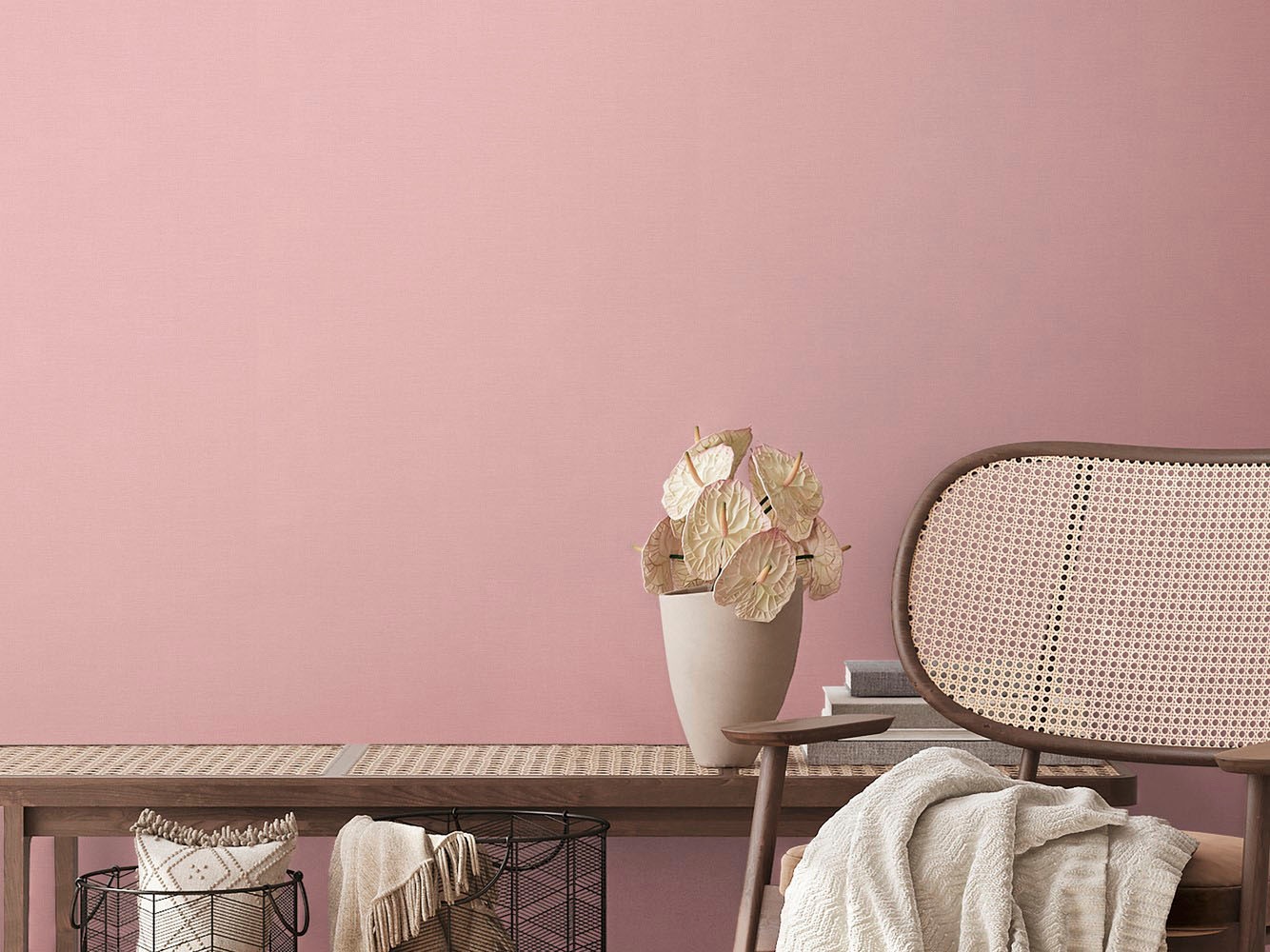 living walls Vliestapete »House of Turnowsky Designer Unitapete« matt leicht strukturiert Einfarbig