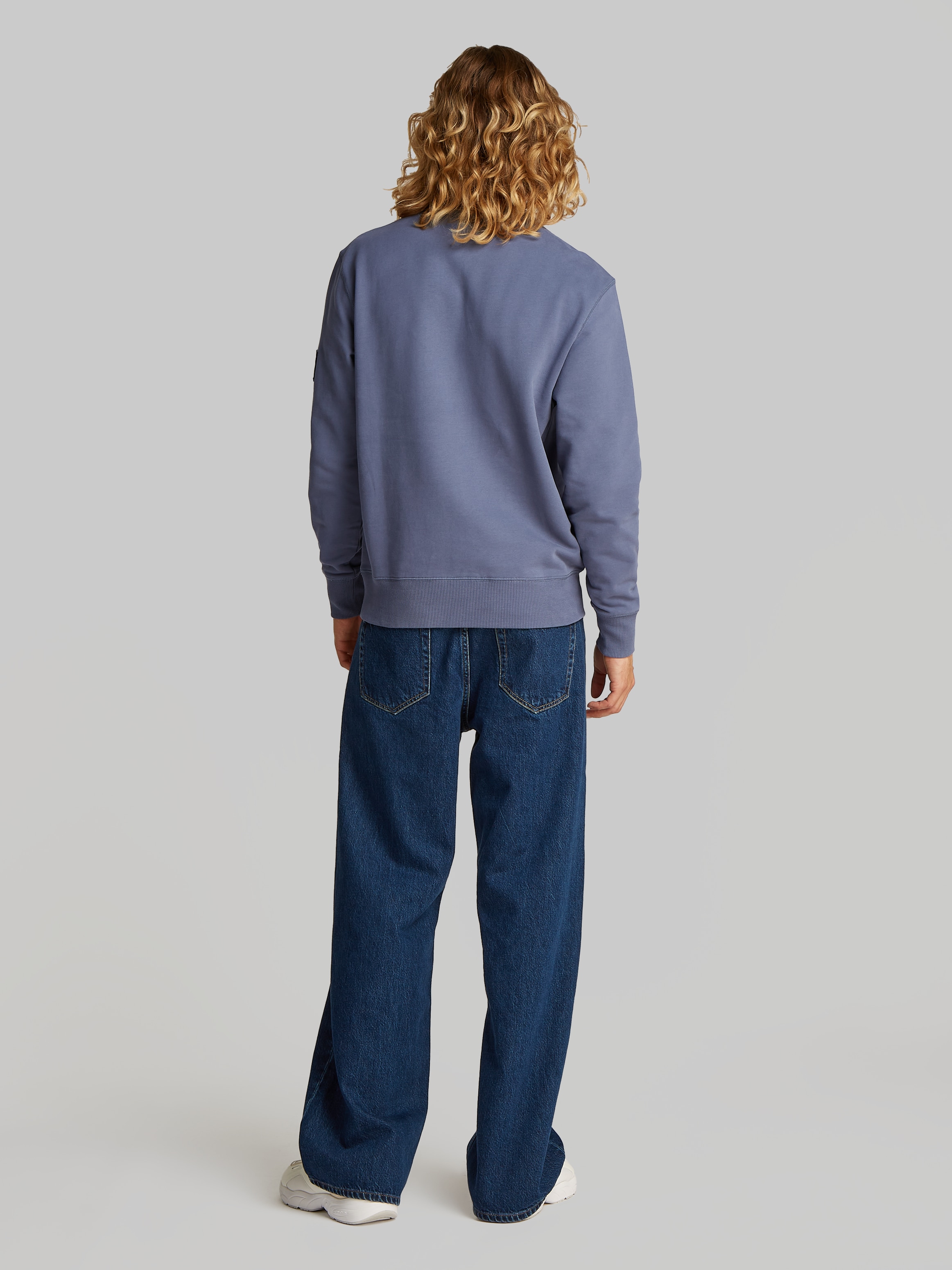 Calvin Klein Jeans Sweatshirt »BADGE CREW NECK«, mit Logopatch