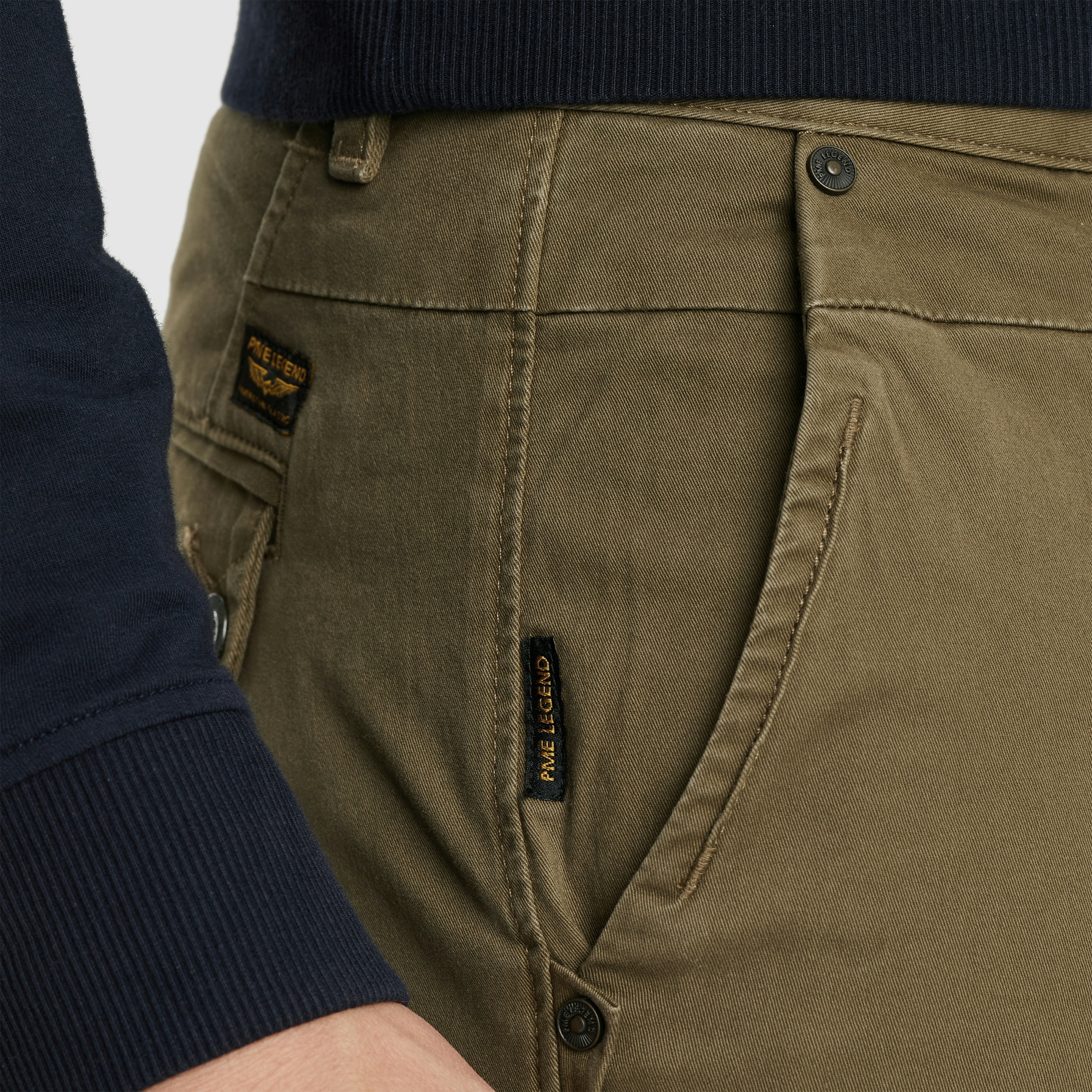 PME LEGEND Chinohose »TWIN WASP CHINO LEFT HAND STRETCH TWILL«, mit Taschen