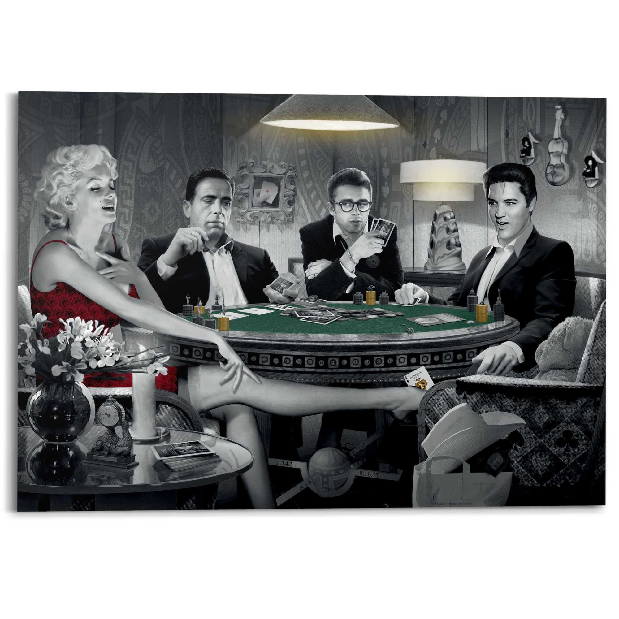 Reinders! Deco-Panel »Monroe, Bogart, Dean, Elvis« günstig online kaufen