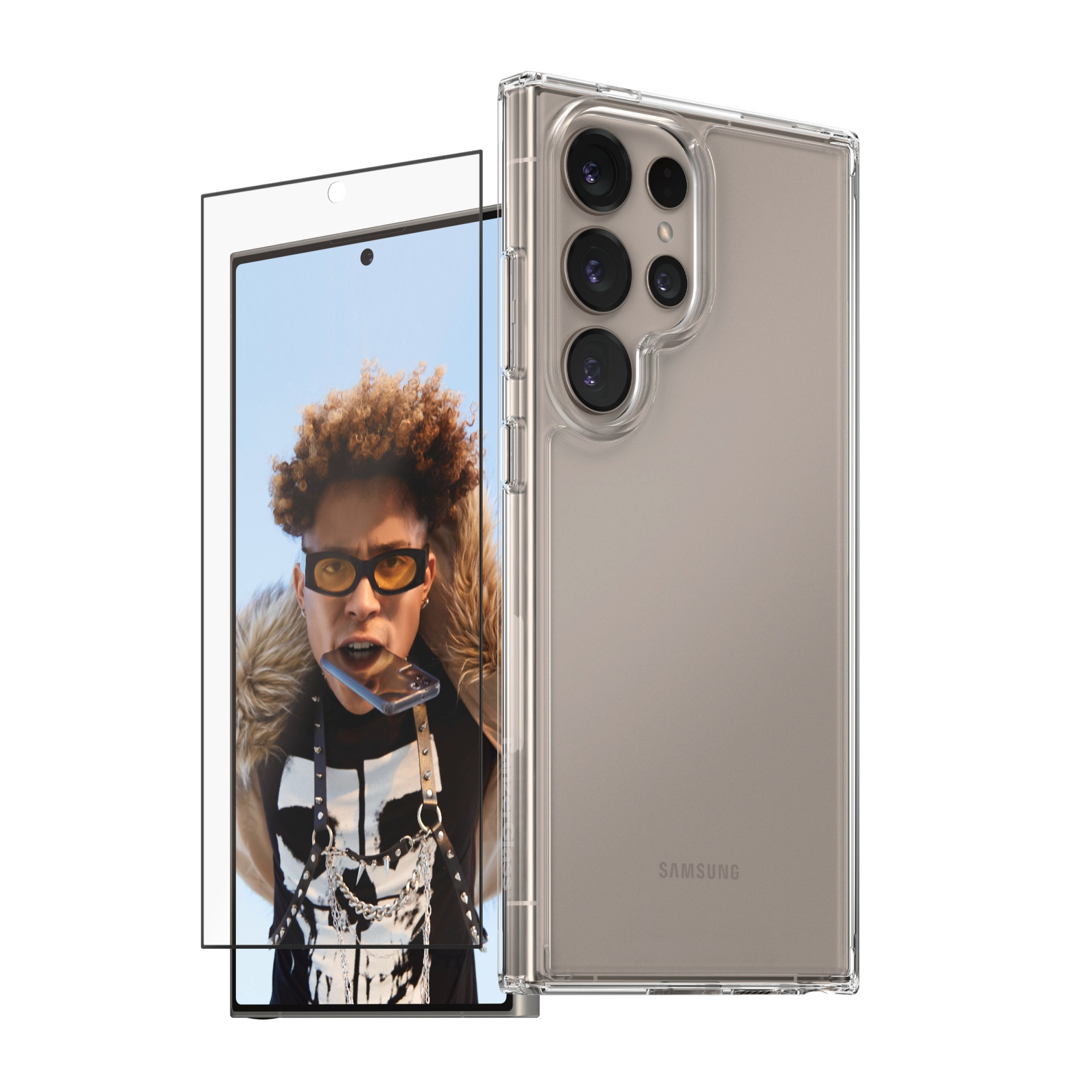 CARE by PanzerGlass Displayschutzglas »2-in-1 Protection Set« für Samsung G günstig online kaufen