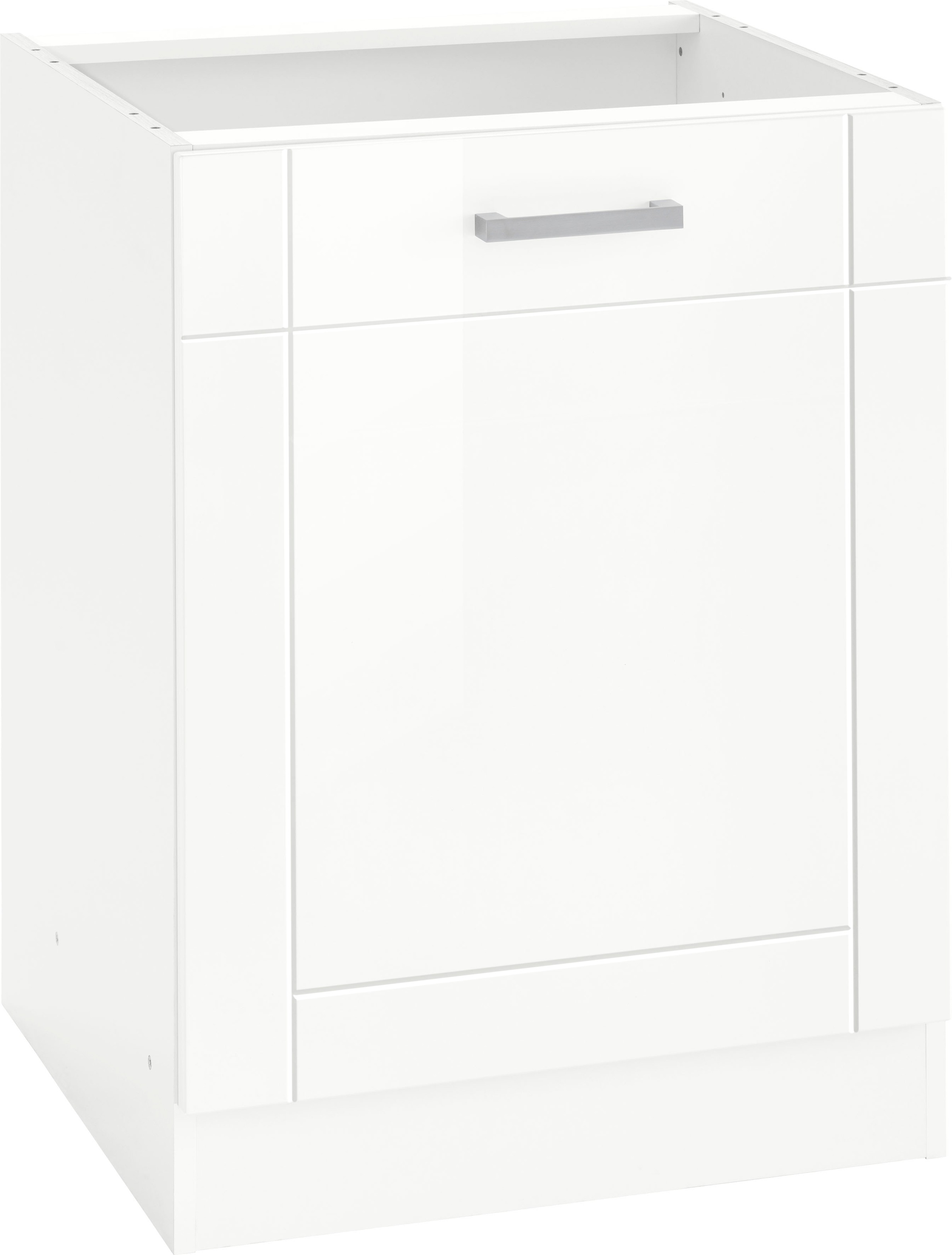 KOCHSTATION Unterschrank "KS-Tinnum" 60 cm breit, MDF-Fronten, Metallgriff günstig online kaufen