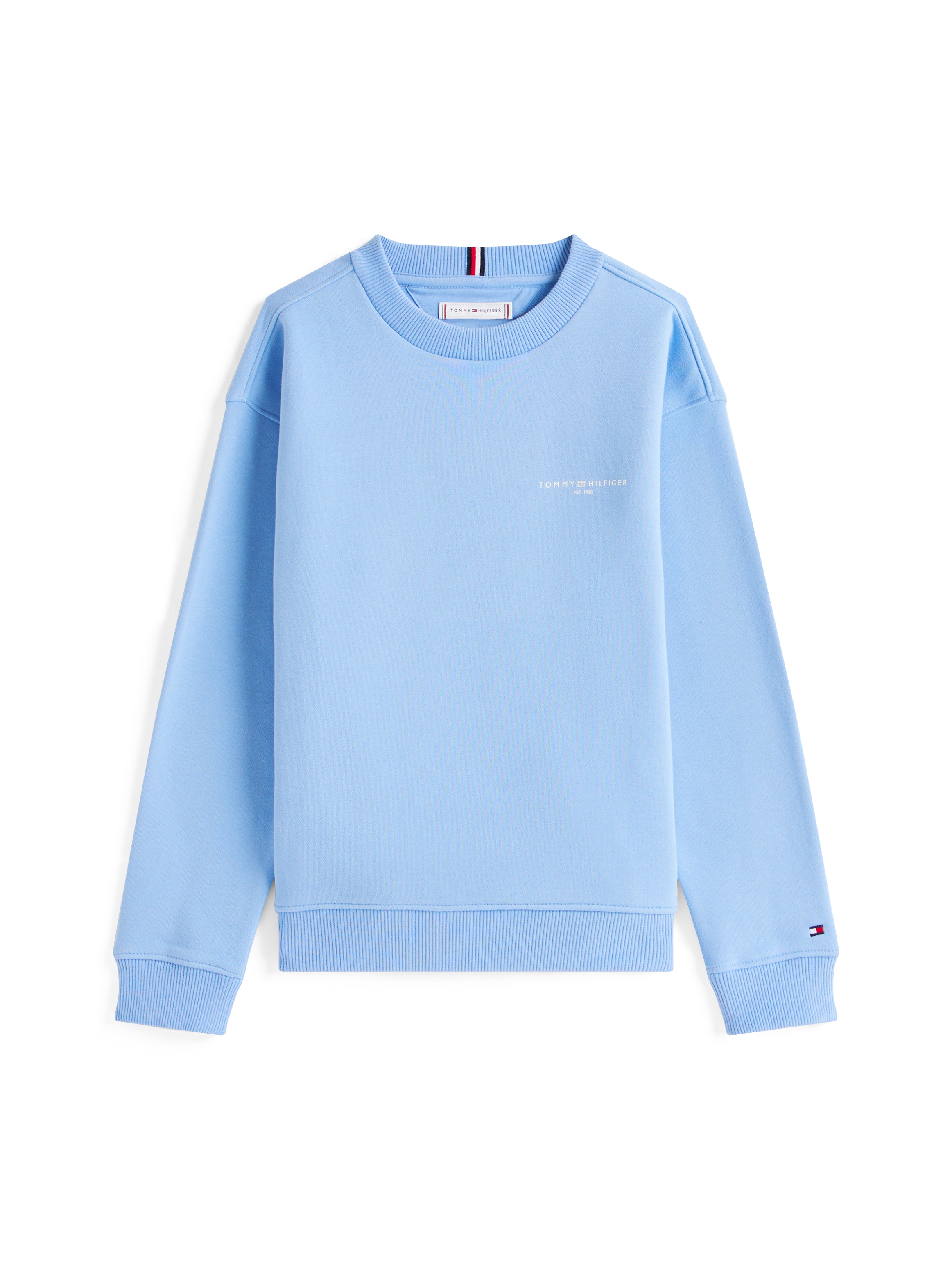 Tommy Hilfiger Sweatshirt »MINI CORP C-NECK SWEATSHIRT«, für Kinder bis 16 Jahre, mit Logo-Stickerei