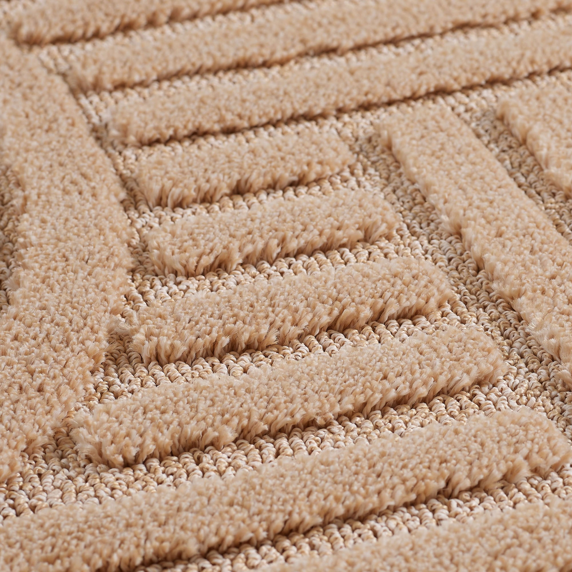 Ayyildiz Teppiche Teppich »ART 1121«, rechteckig, 8 mm Höhe, Läufer, 3D Hoch-Tief-Effekt, weicher Hochflor, pflegeleicht