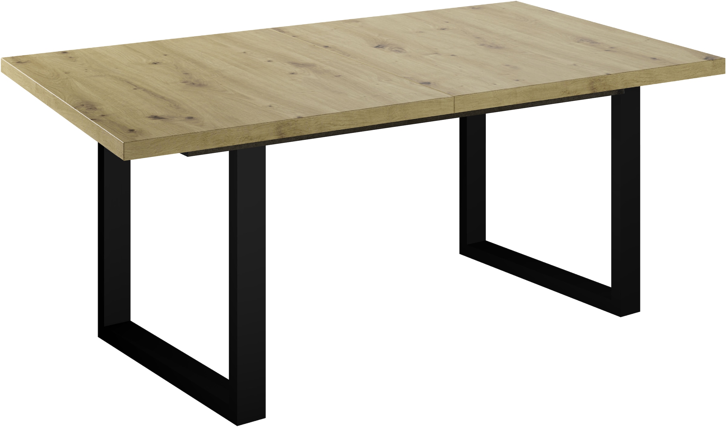 Mäusbacher Esstisch »Lino« Metallgestell in U-Form, ausziehbar 160 auf 210 cm