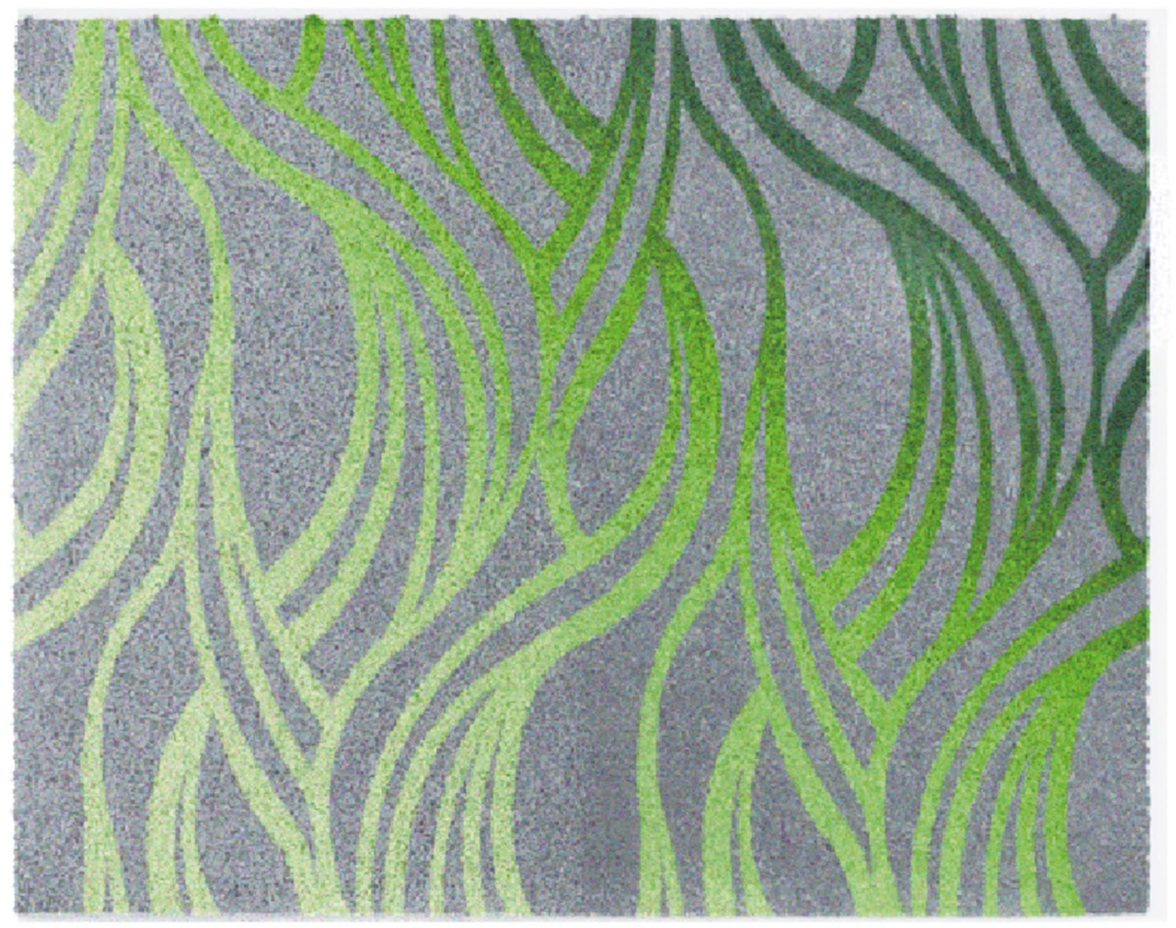 Grund Badematte »Mayra« Höhe 20 mm rutschhemmend beschichtet fußbodenheizungsgeeignet Frisches Wellenmuster in lebendigen Farben , 5 Jahre Garantie