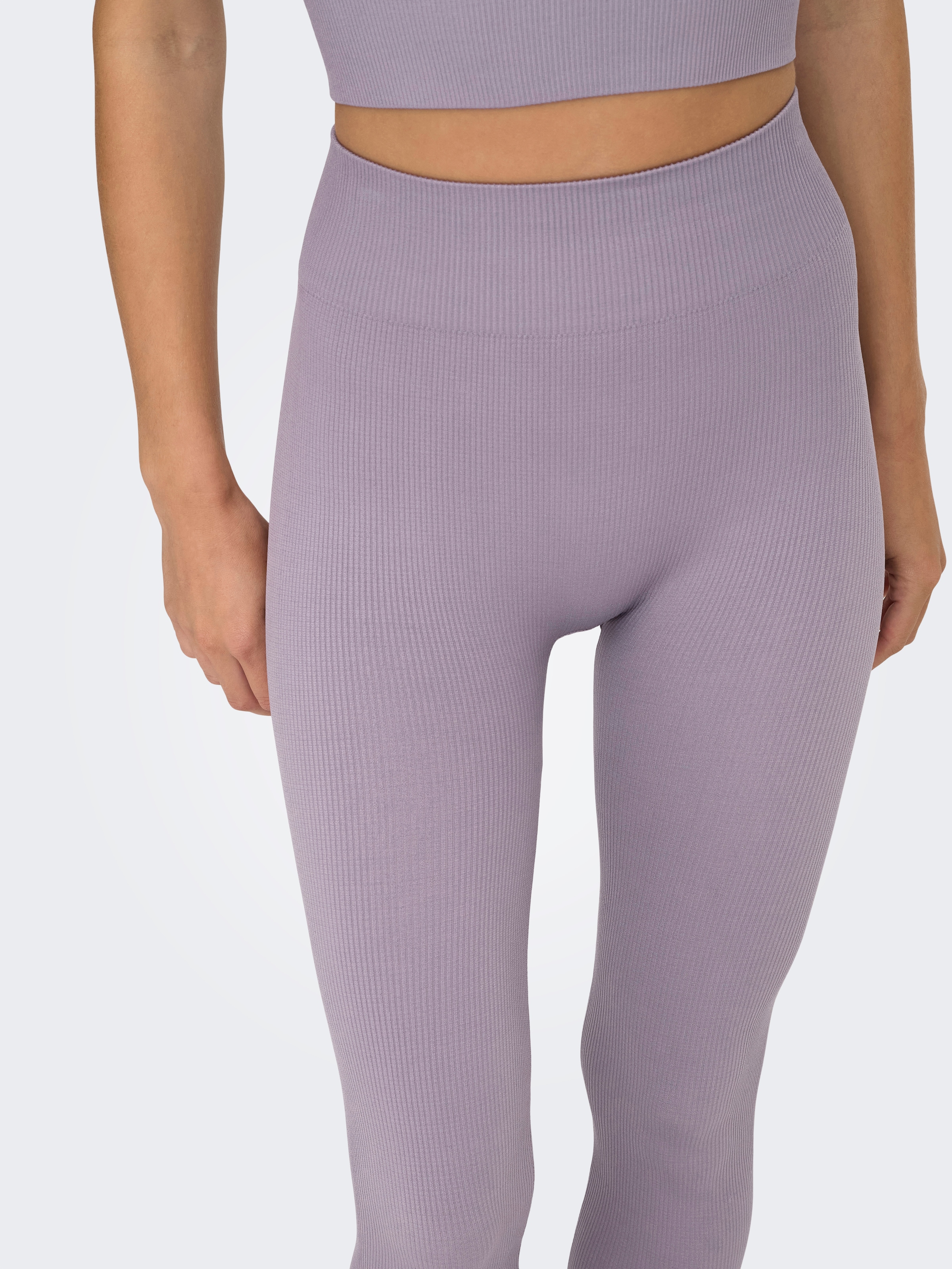 ONLY Play Trainingstights »ONPJAIA LIFE HW LOUNGE«  in gerippter Struktur