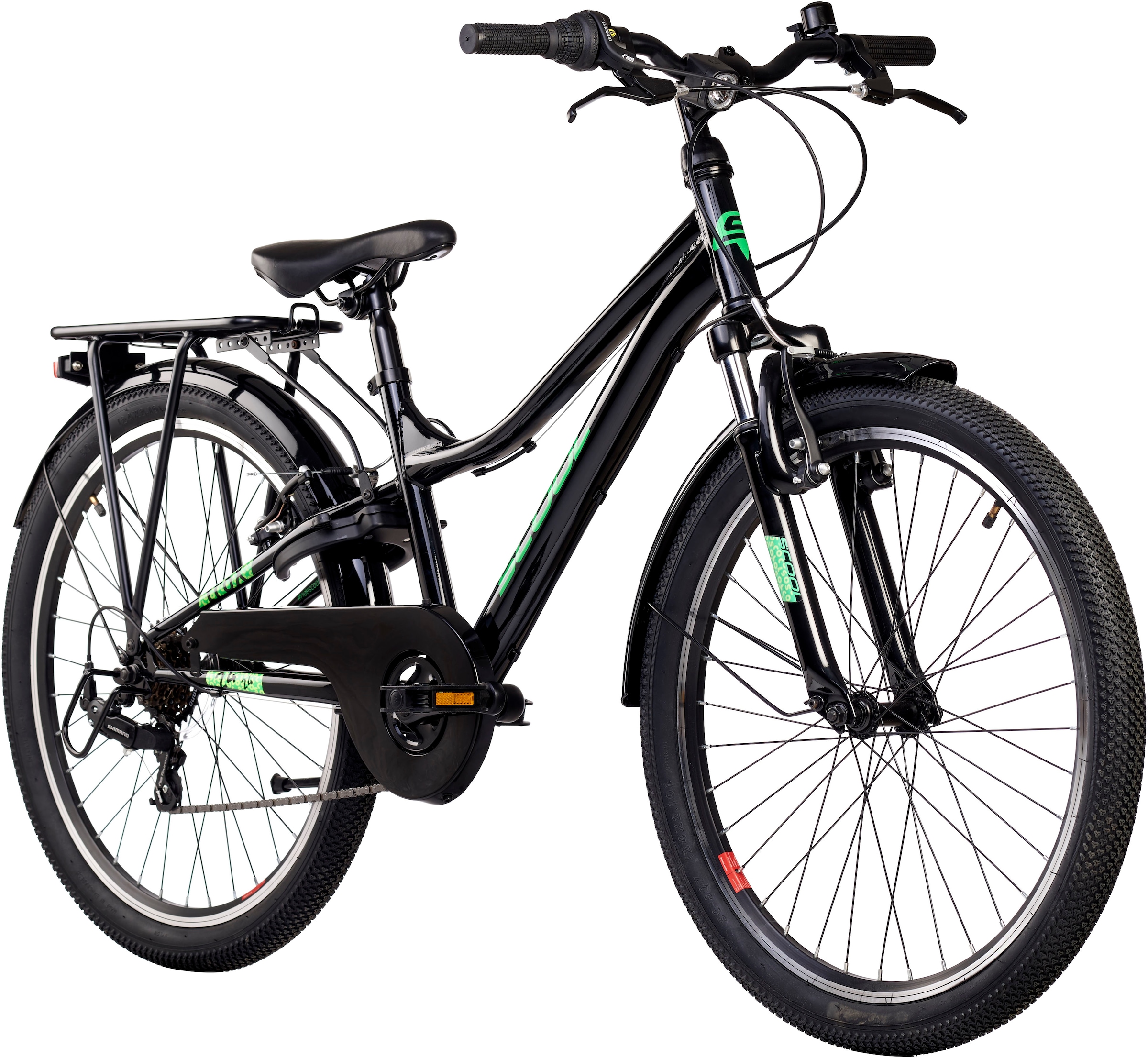 S’COOL Kinderfahrrad »S'COOL troX«, 6 Gang, Shimano, Kettenschaltung