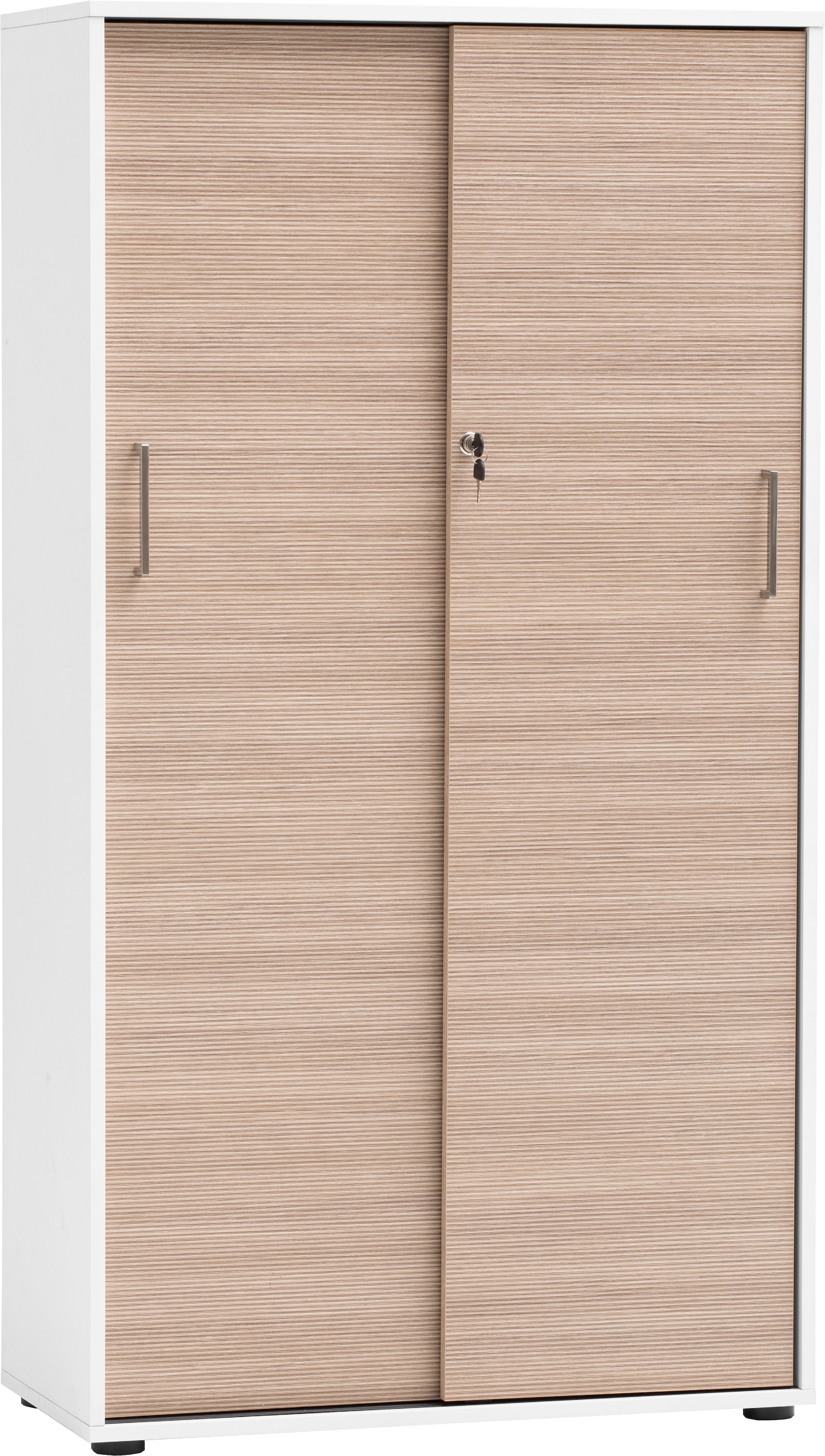 Schildmeyer Schiebetürenschrank »METZ, Aktenschrank abschließbar, Höhe 150 cm, MADE IN GERMANY« 1 Stk. tlg. Fronten in Canello,  MADE IN GERMANY