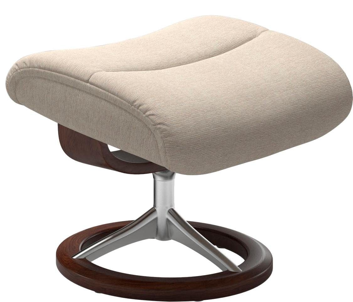 Stressless® Fußhocker »View«, mit Signature Base,Gestell Braun