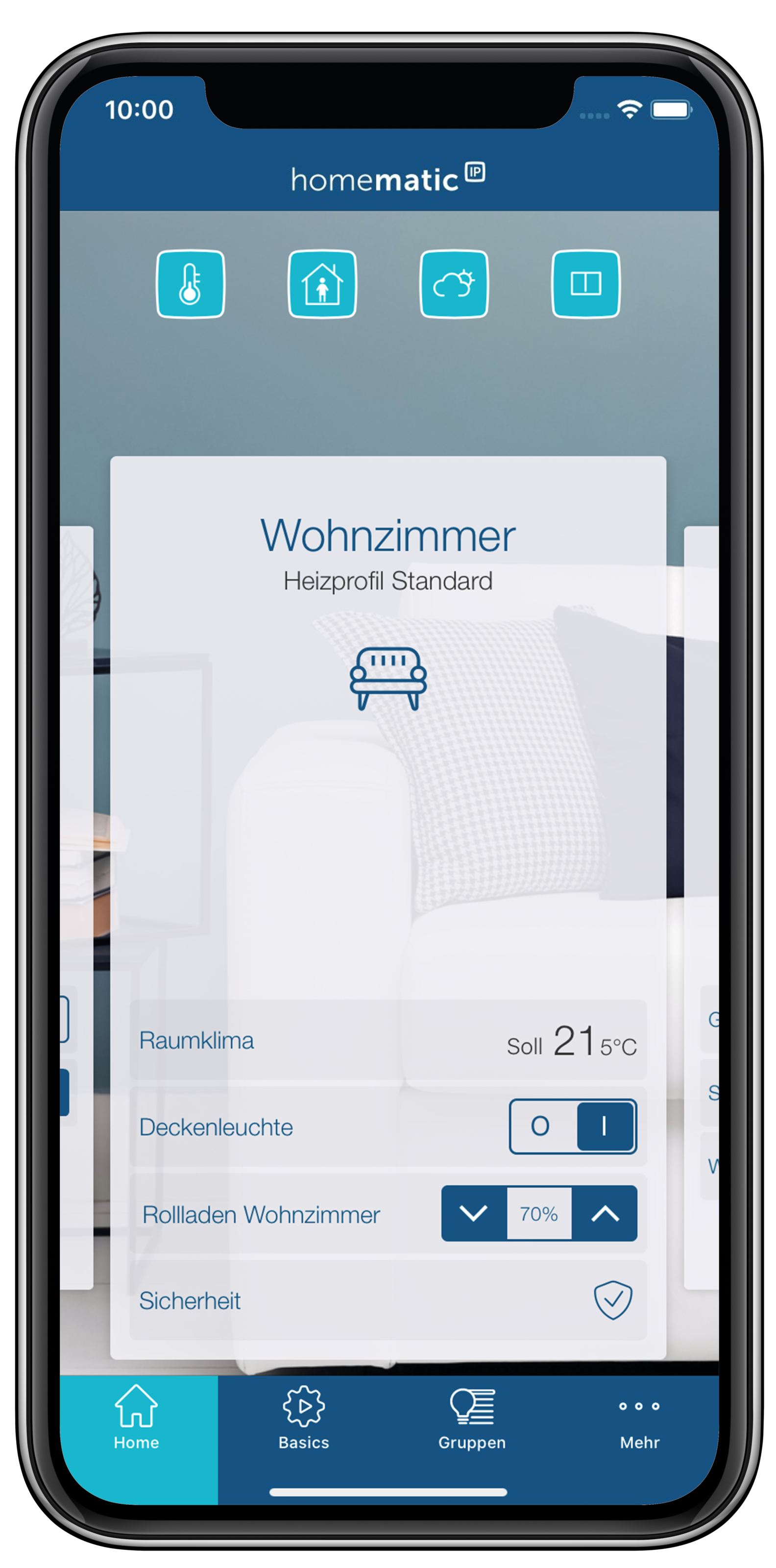 Homematic IP Smart-Home Starter-Set »Starter Set Heizen – easy connect (153413A0)«