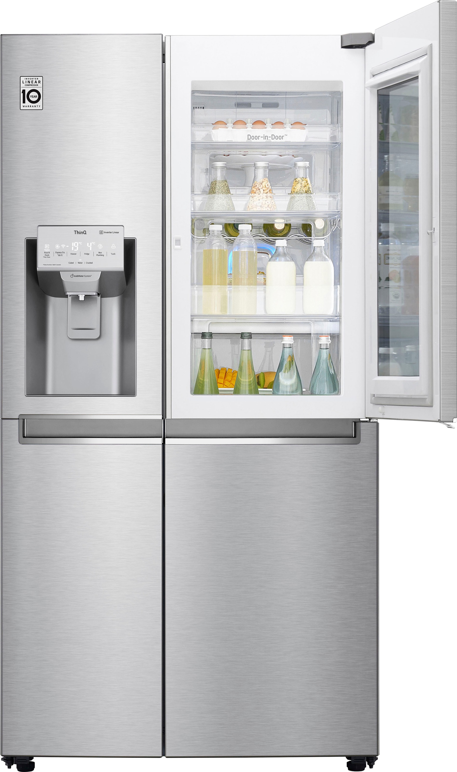 Lg Side By Side Gsx961nevz 9 Door In Door Auf Rechnung Kaufen Quelle De