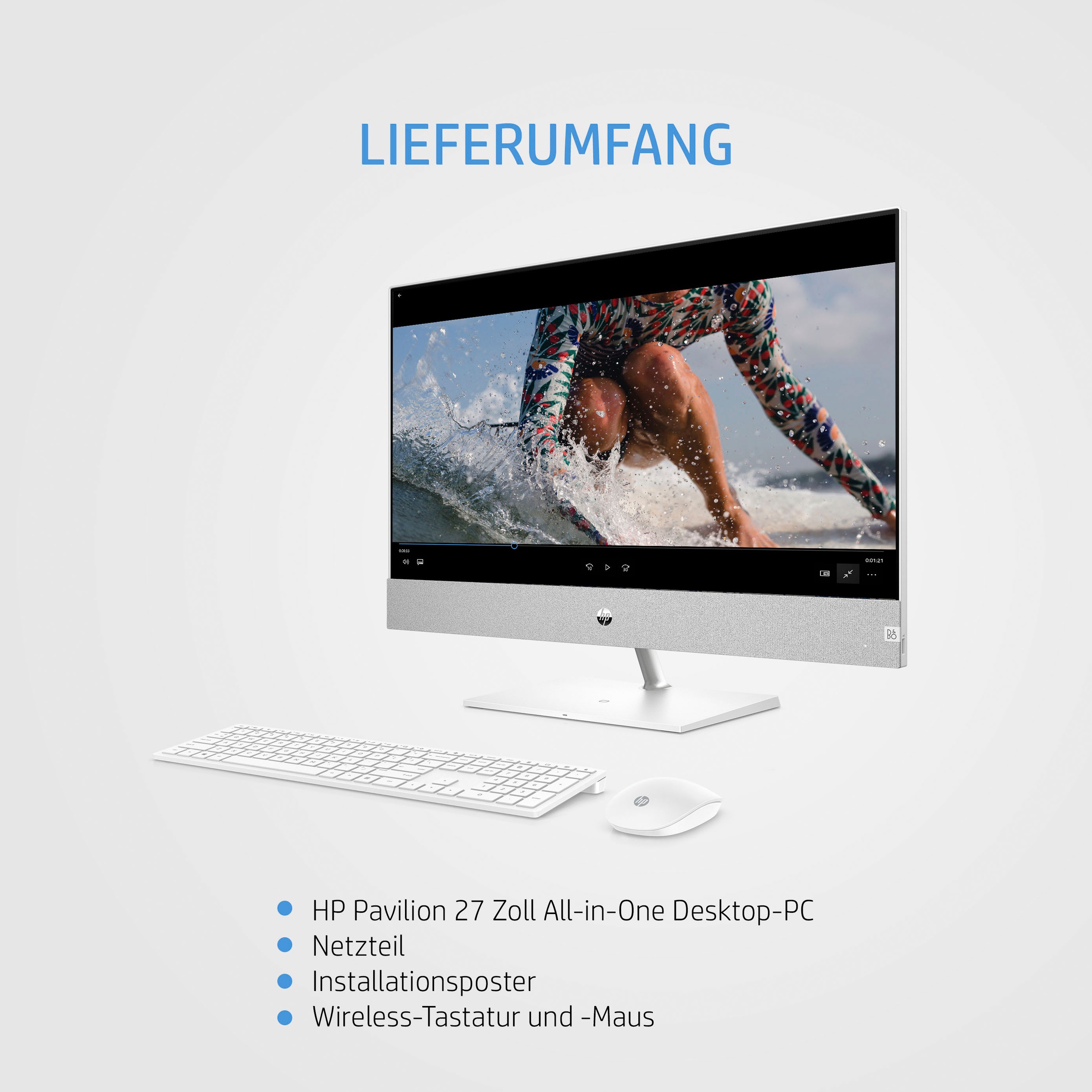 HP All-in-One PC »Pavilion 27-ca0001ng«