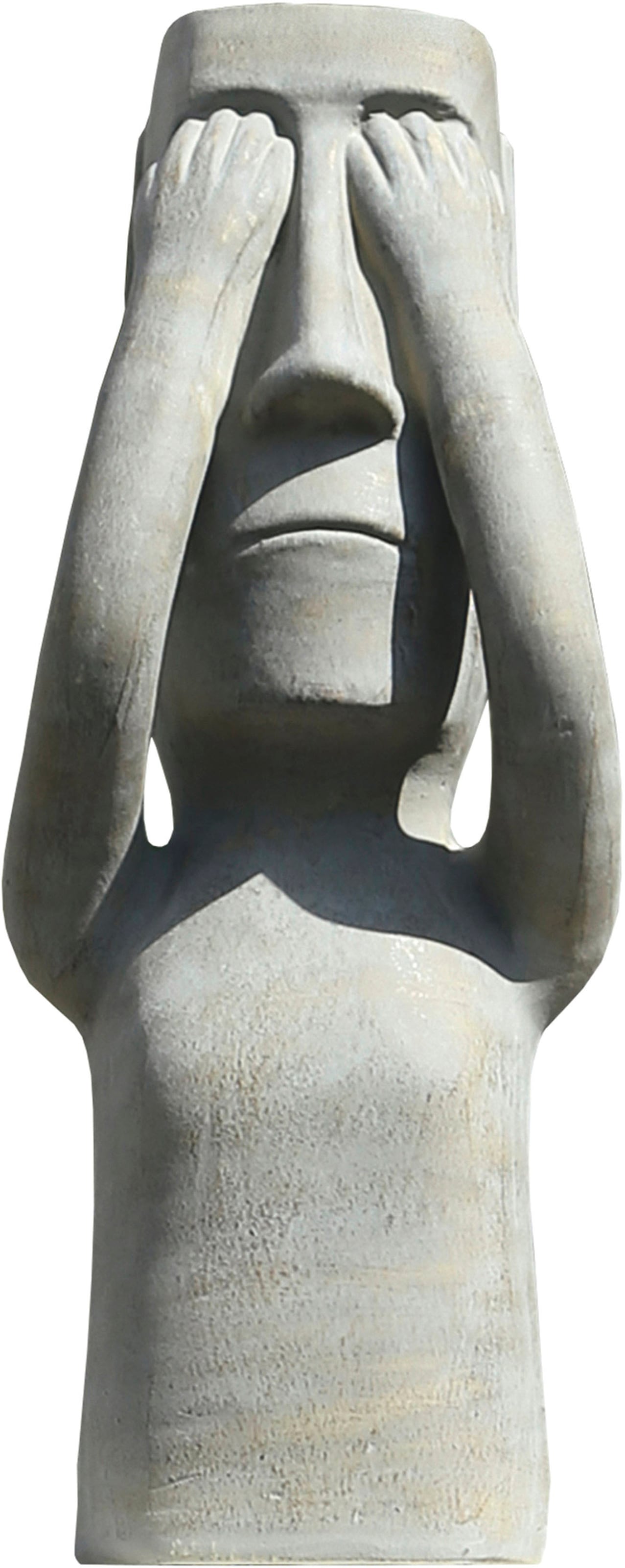GILDE Dekofigur »Skulptur Nichts sehen«, Dekoobjekt, Höhe 63,5 cm, aus  Keramik, Wohnzimmer online kaufen | Dekofiguren