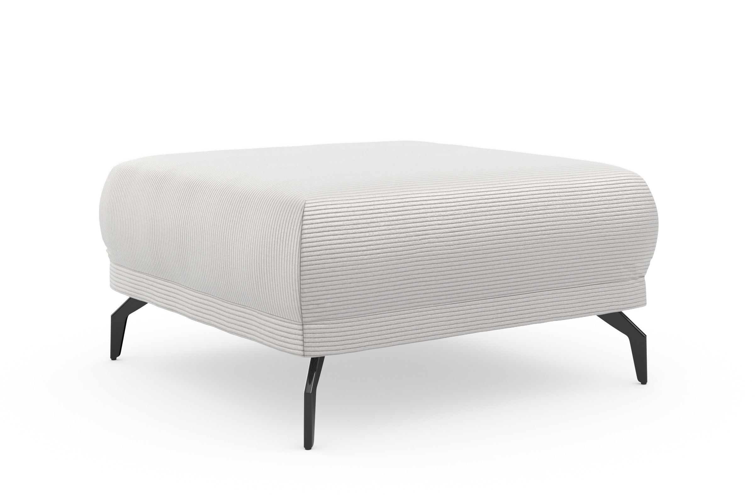 Home affaire Hocker »Coco« Cord-Bezug in 2 Ausführungen, Füßen 15 cm hoch günstig online kaufen