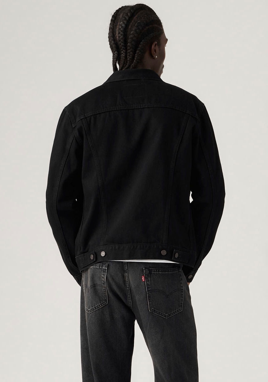 Levi's® Jeansjacke »VINTAGE FIT TRUCKER JKT« ohne Kapuze mit Knopfleiste