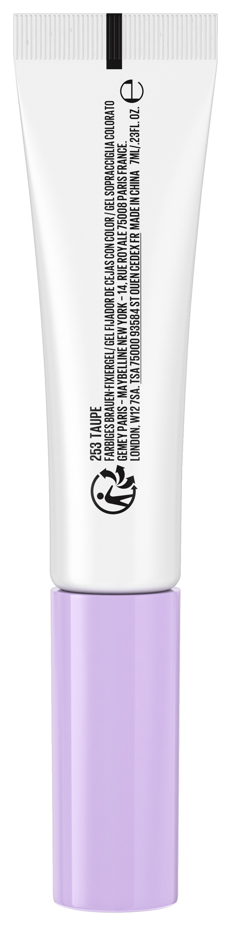 MAYBELLINE NEW YORK Augenbrauenpflege »SUPER LOCK BROW GLUE AUGENBRAUENGEL« fixiert, definiert, formt, setzt Highlights, wischfest