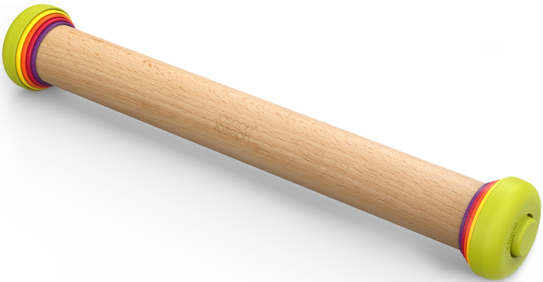 JOSEPH JOSEPH Teigroller »PrecisionPin« verstellbar holzfarben