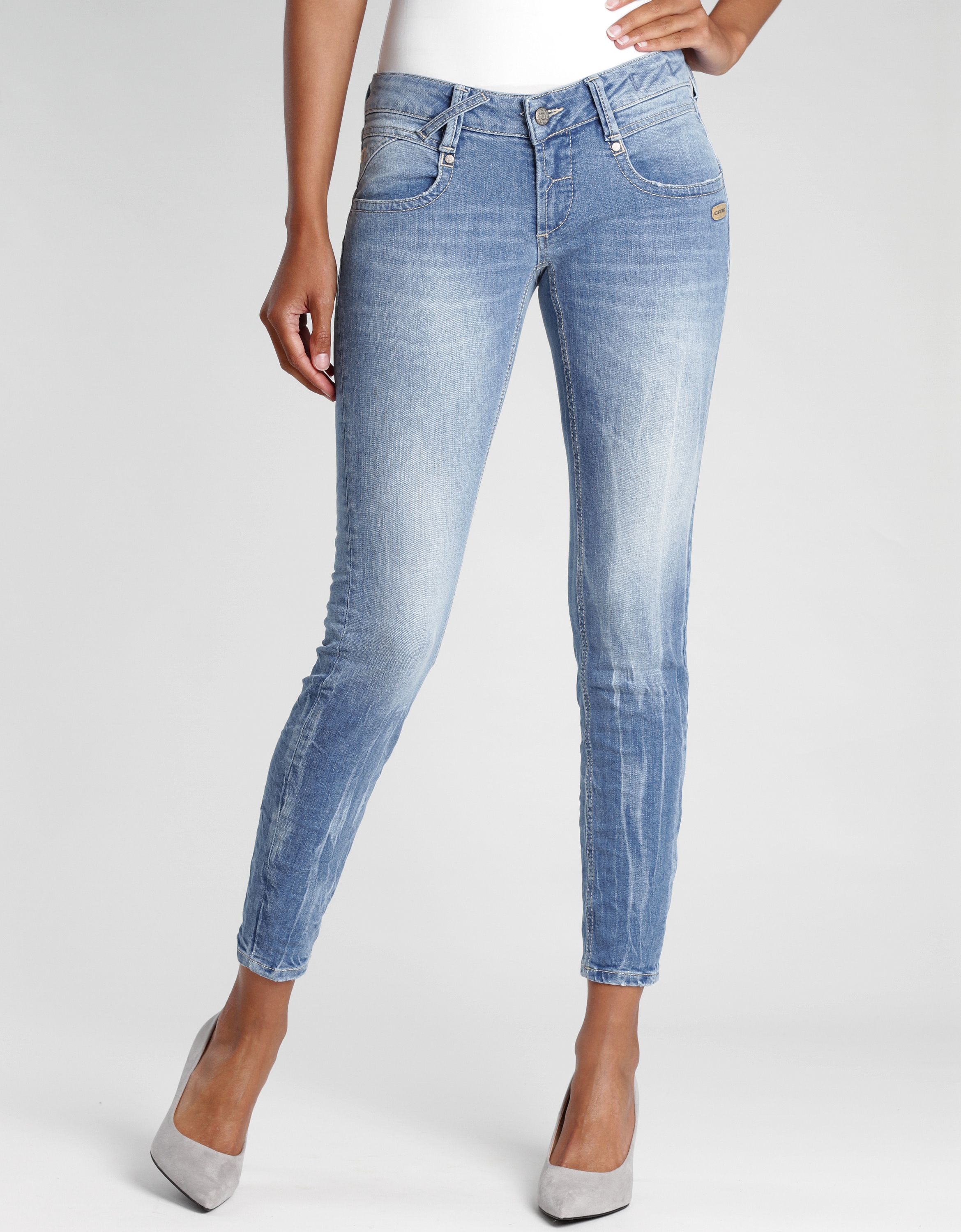 GANG Skinny-fit-Jeans »GANG Jeans Skinny fit 94NENA CROPPED«