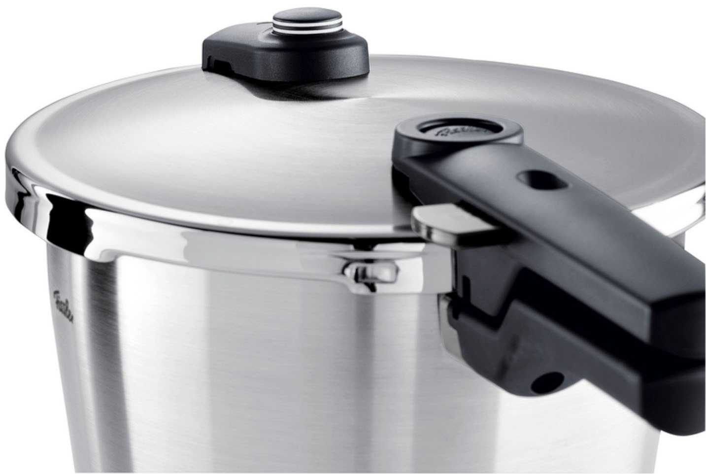 Fissler Schnellkochtopf »Vitaquick® Premium«, Edelstahl 18/10, (3 tlg.), Made in Germany, mit gelochtem Einsatz