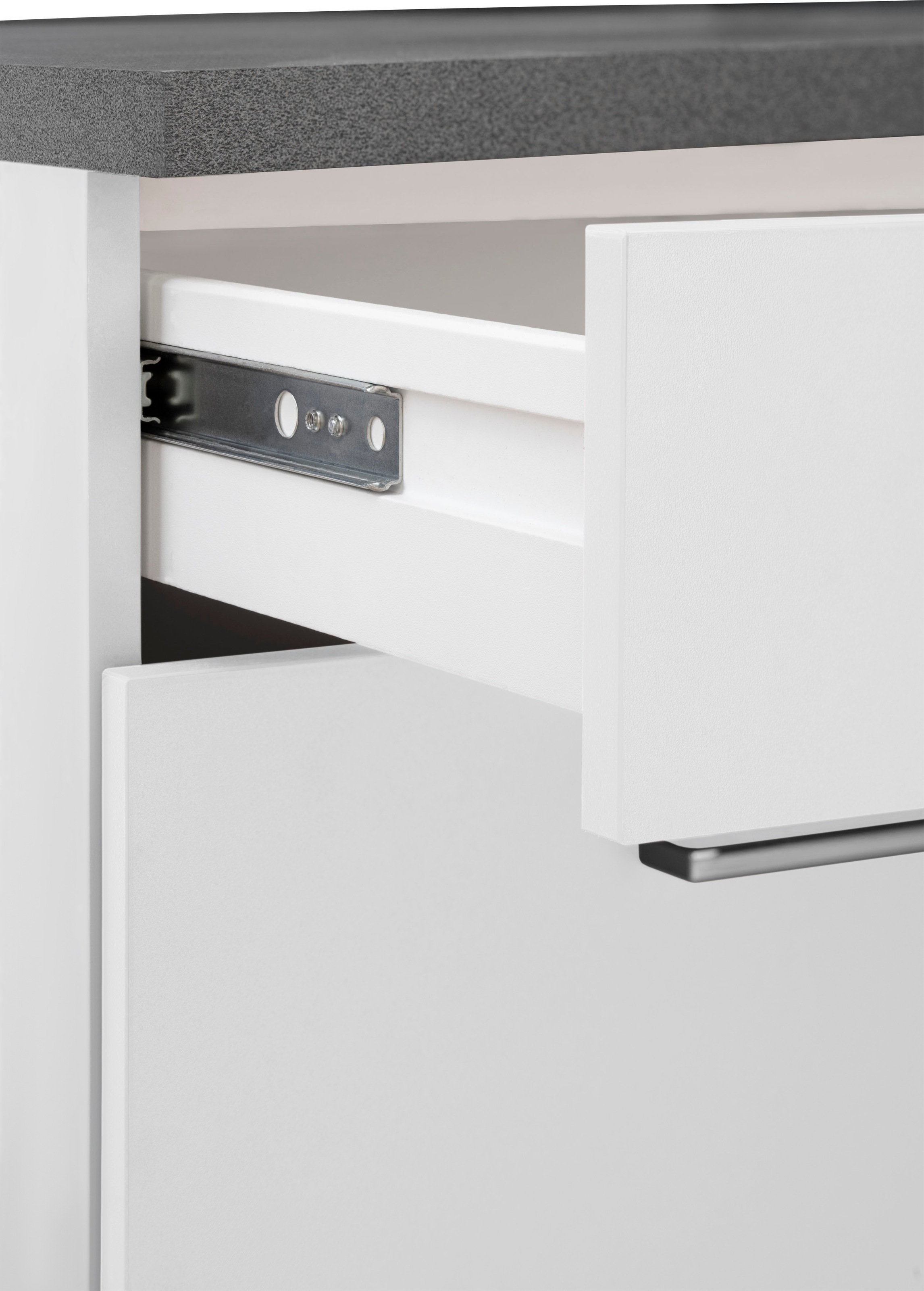 HELD MÖBEL Winkelküche »Paris«, ohne E-Geräte, Stellbreite 220/220 cm