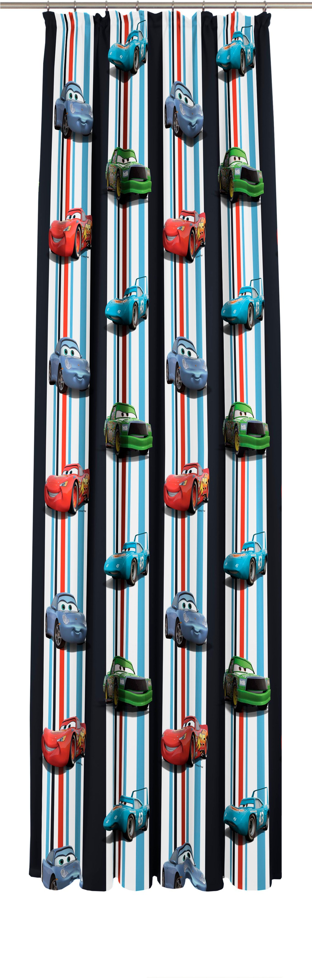 Wirth Vorhang »Cars Stripes«, (1 St.), Walt Disney
