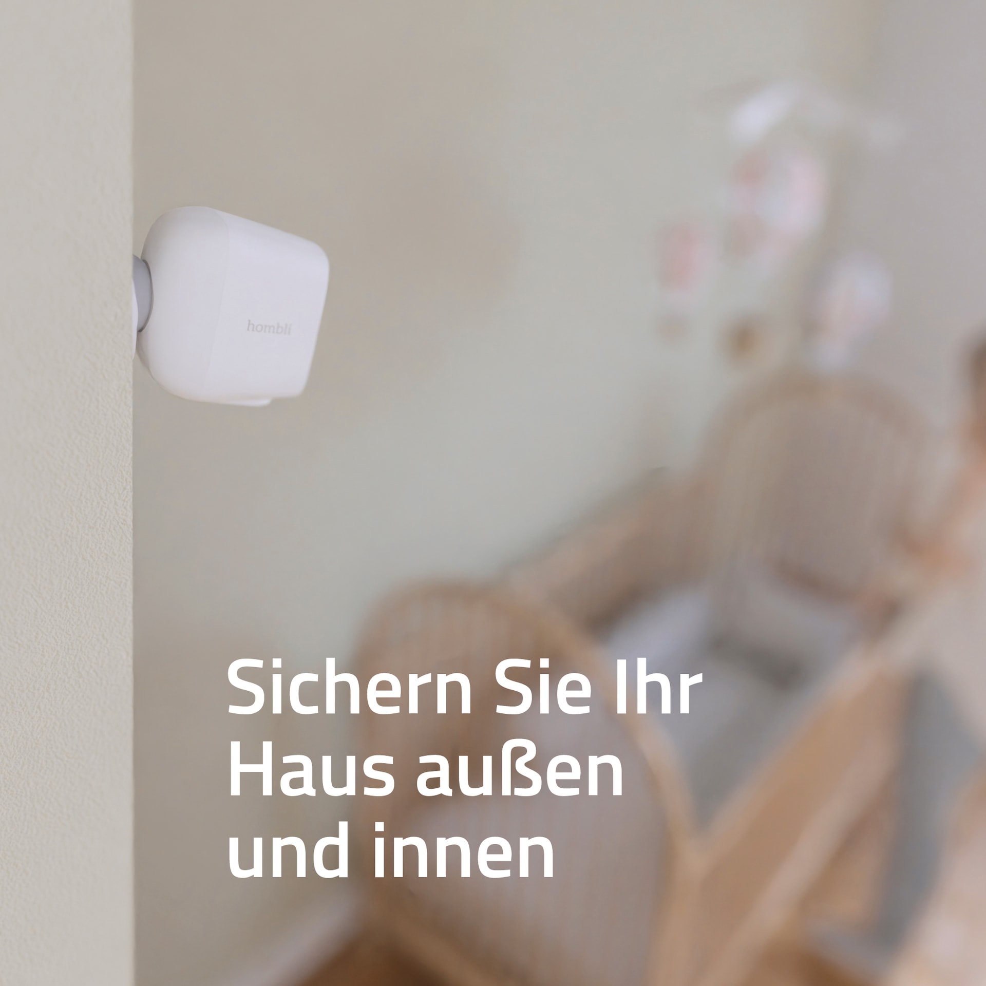 Hombli Überwachungskamera »Battery Cam 2K« Außenbereich