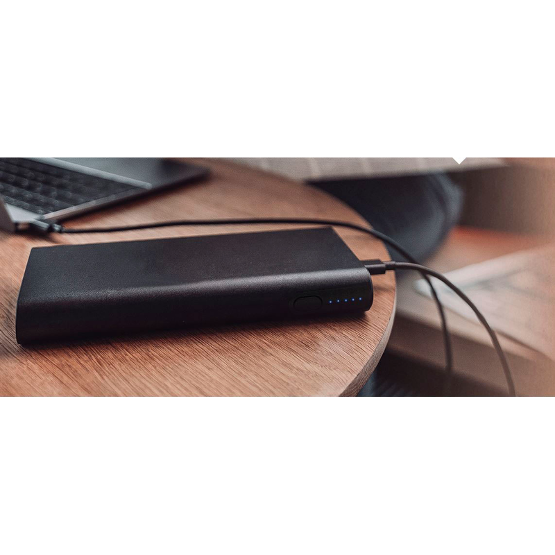 4SMARTS Schnelllade-Gerät »Powerbank Enterprise 2 20000mAh 130W & QC3.0« schwarz