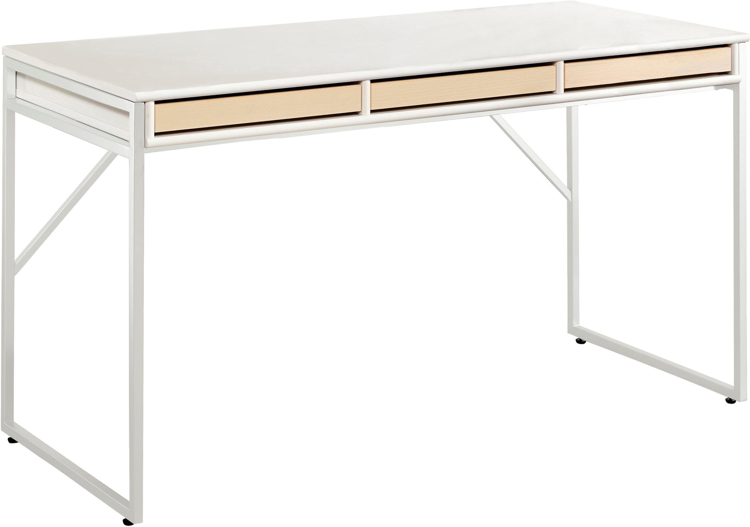 Hammel Furniture Schreibtisch »Mistral Bürotisch, Arbeitstisch, Tisch, Computertisch«, mit Gestell, B: 137,4 cm, Designmöbel